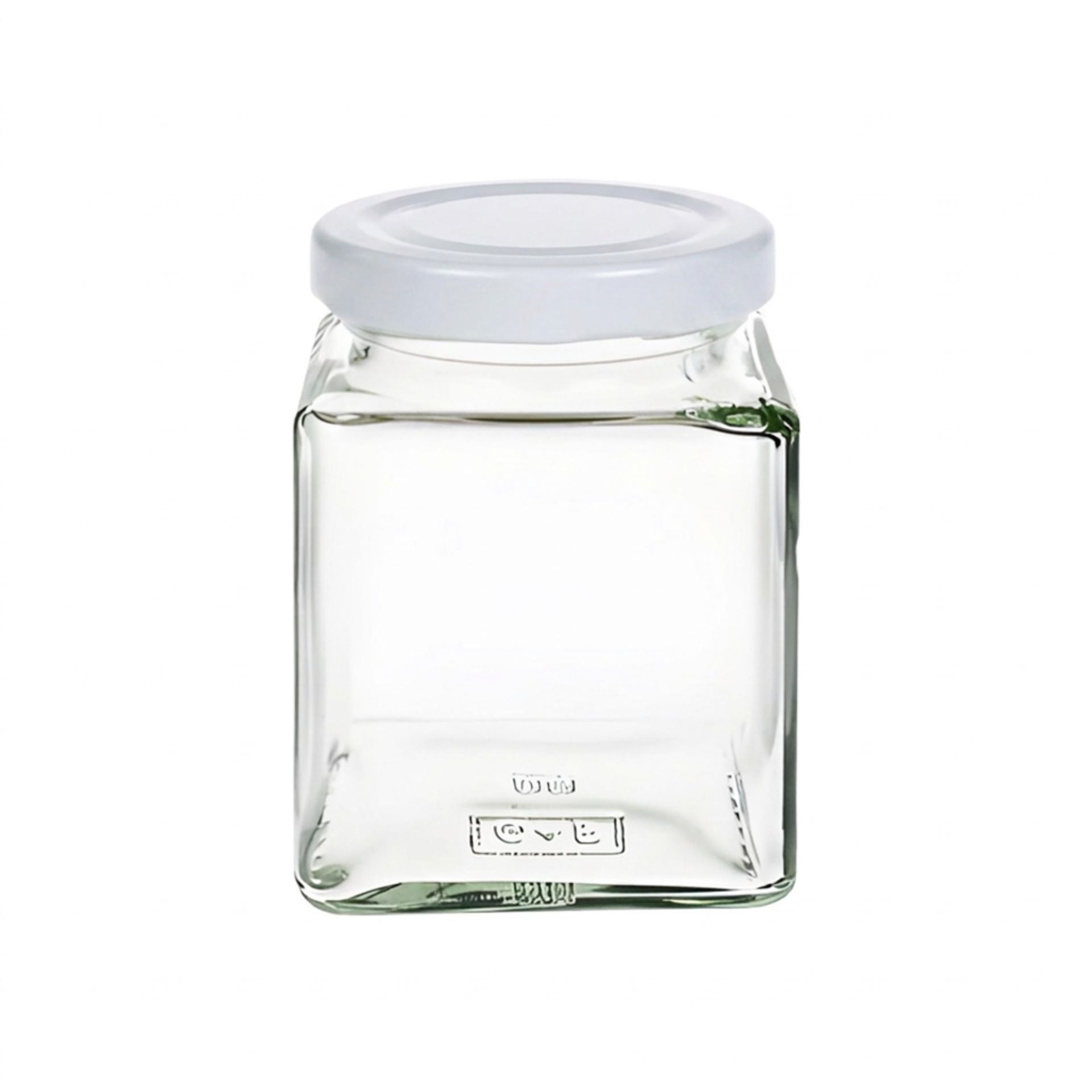 Einmachglas  111 ml Quadratglas