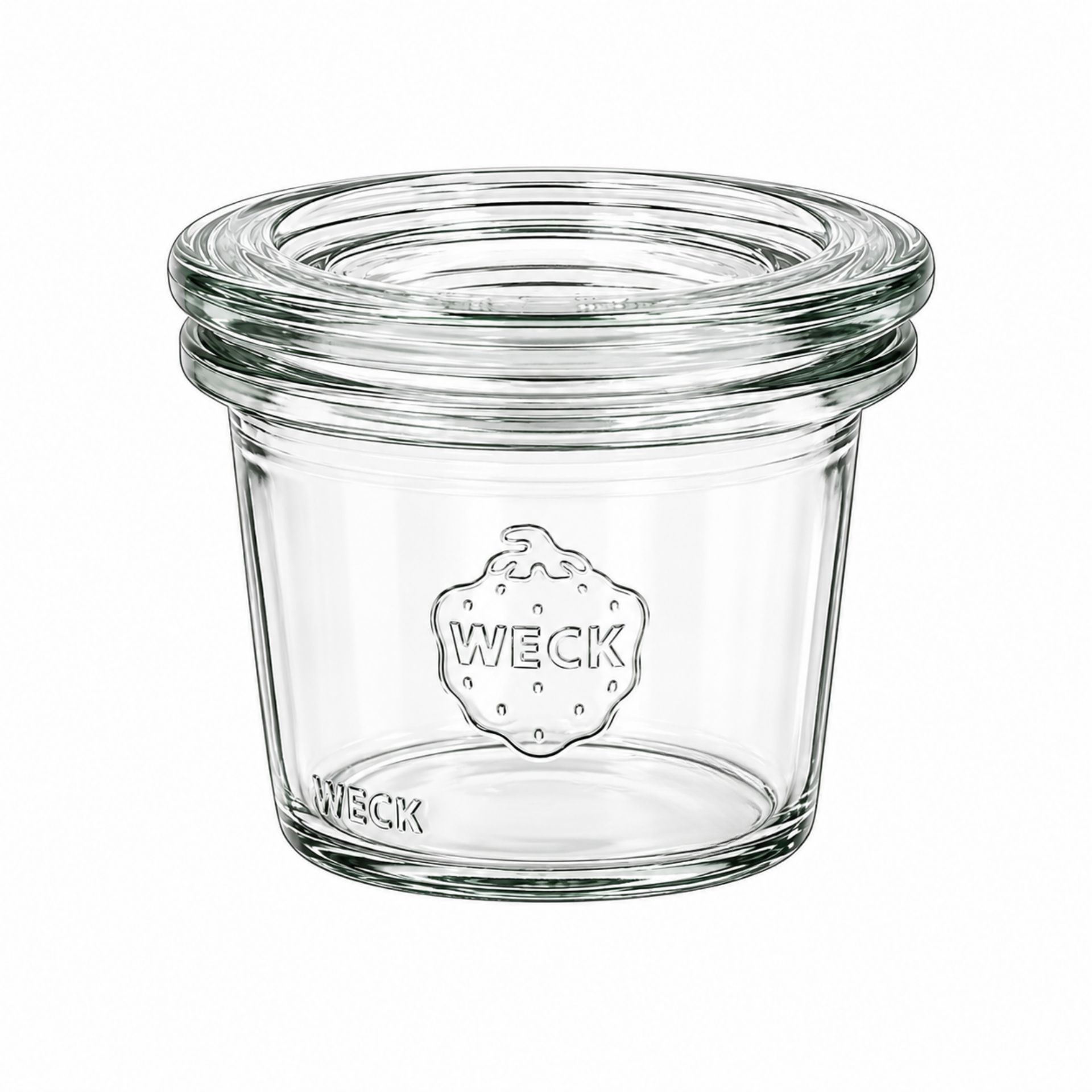 WECK Sturzglas   35 ml Mini-Sturzglas mit Deckel
