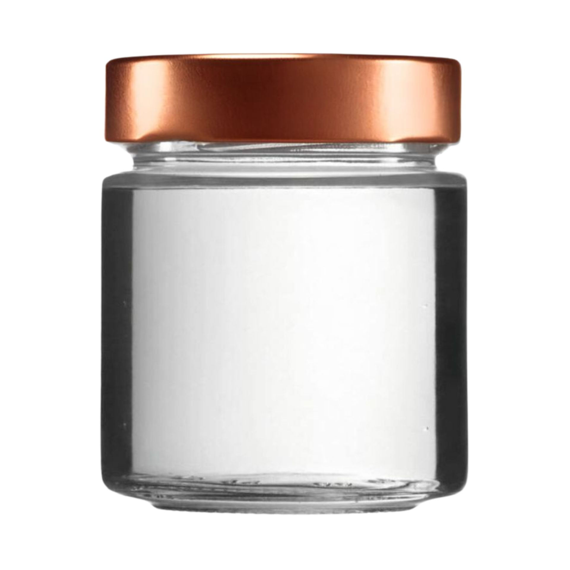 mikken ART Glasdose 154 ml mikken ART mit Deckel Kupfer
