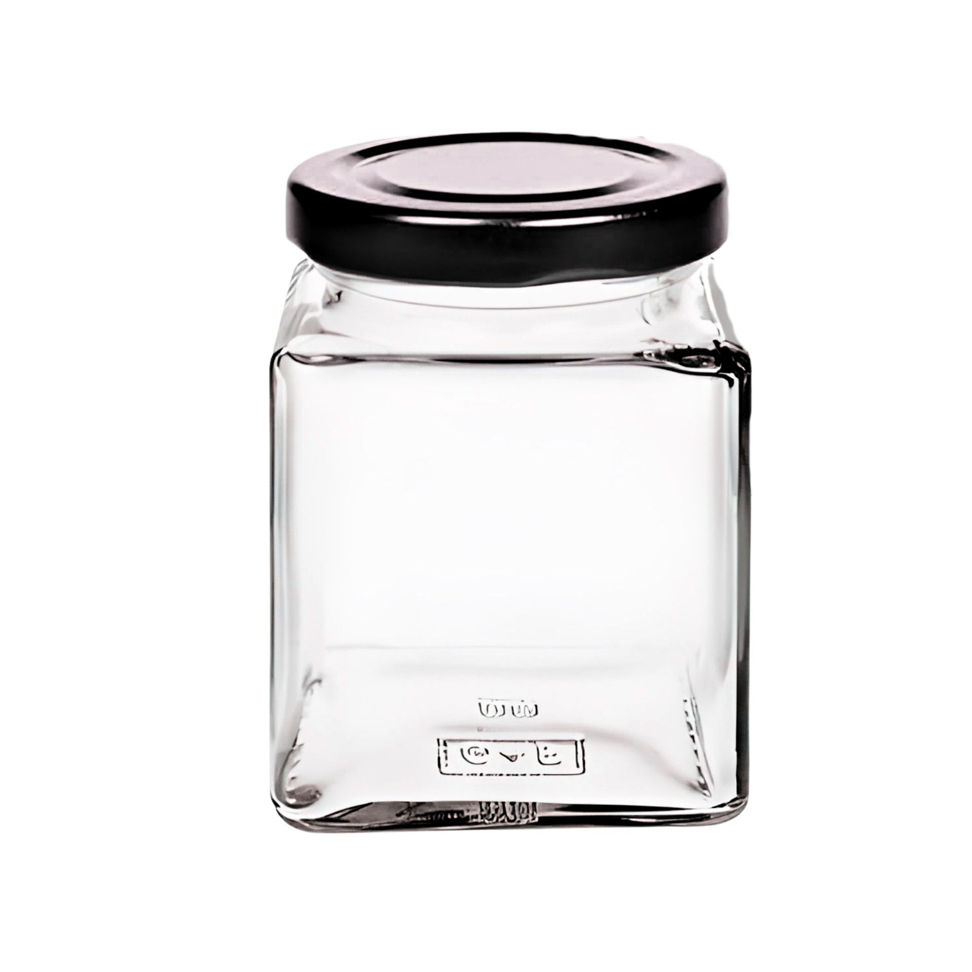 Einmachglas  212 ml Quadratglas