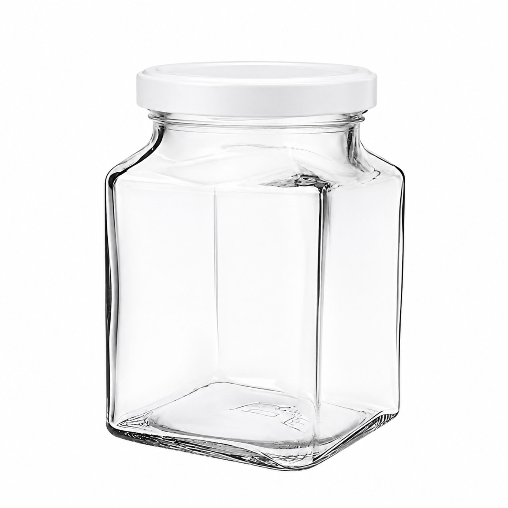 Einmachglas  314 ml Quadratglas