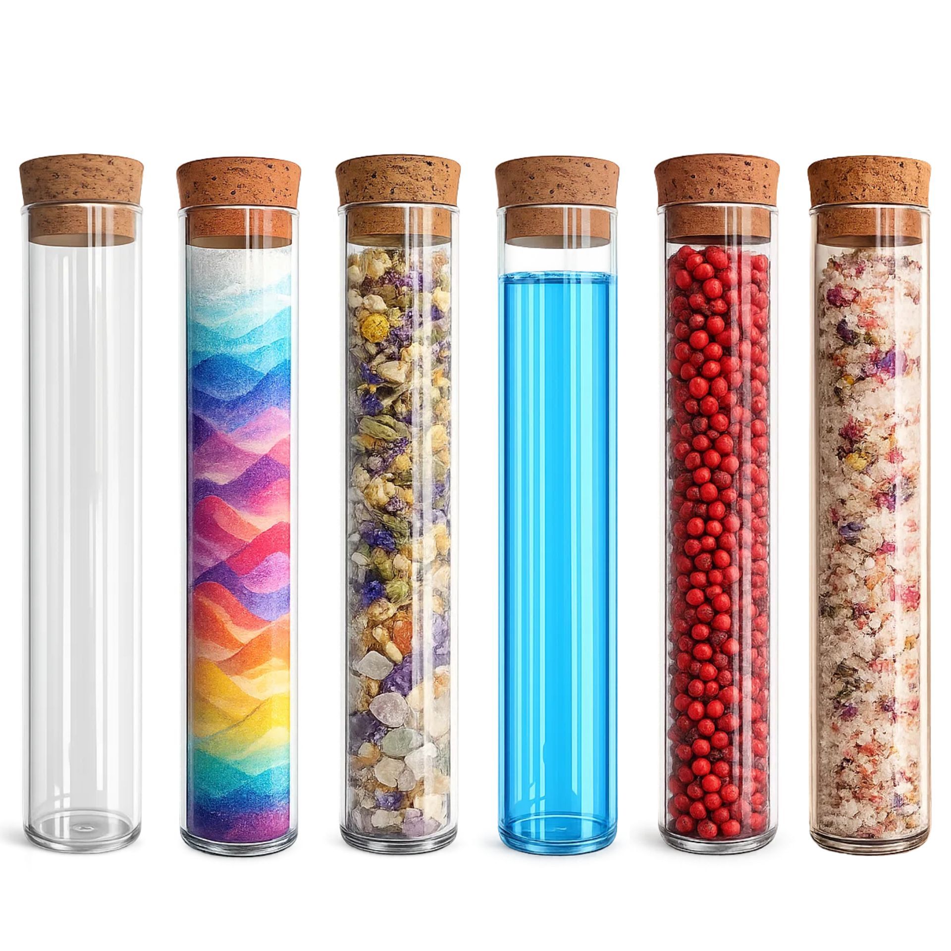 Korkenglas  155 ml Reagenzglas