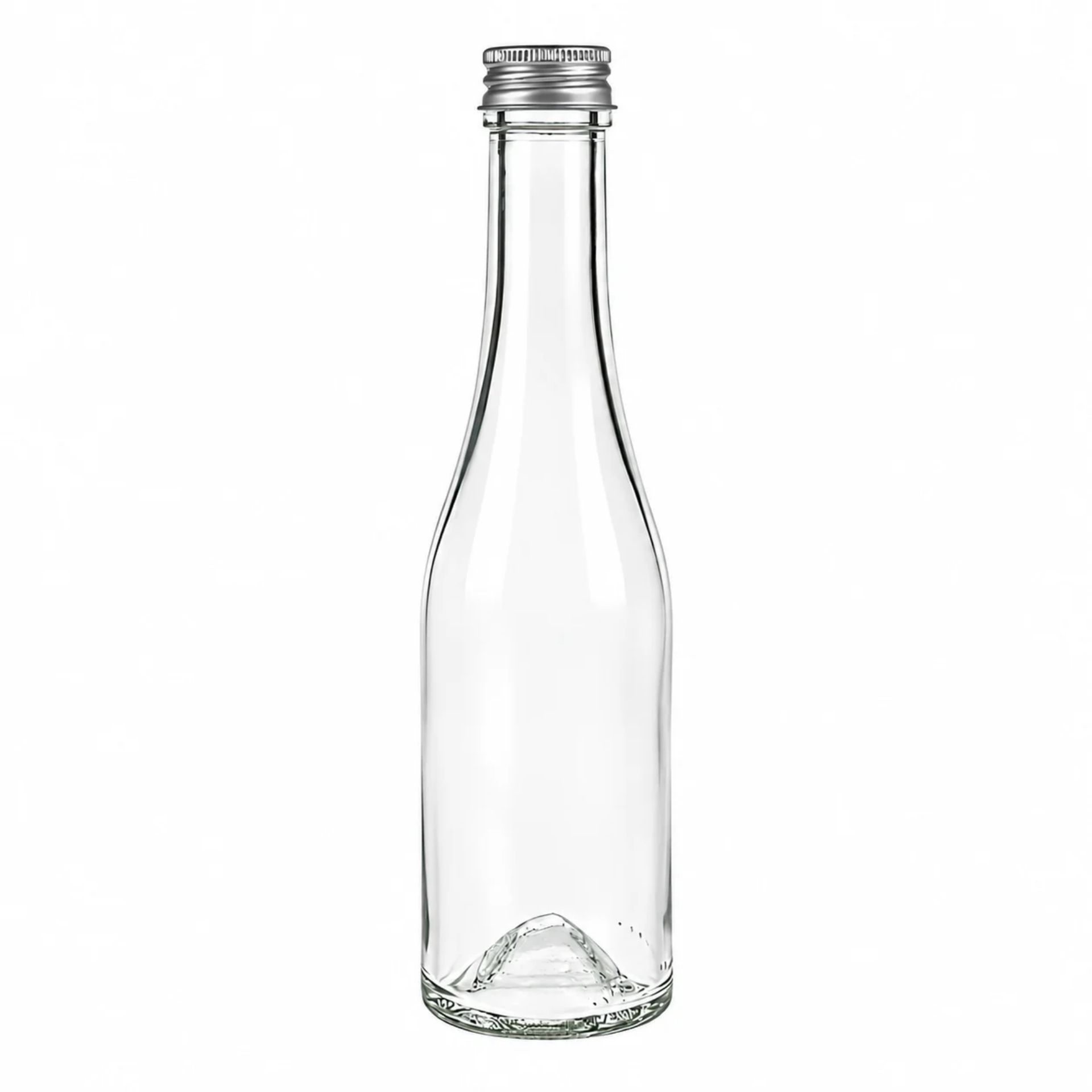 Glasflasche  200 ml Sektform