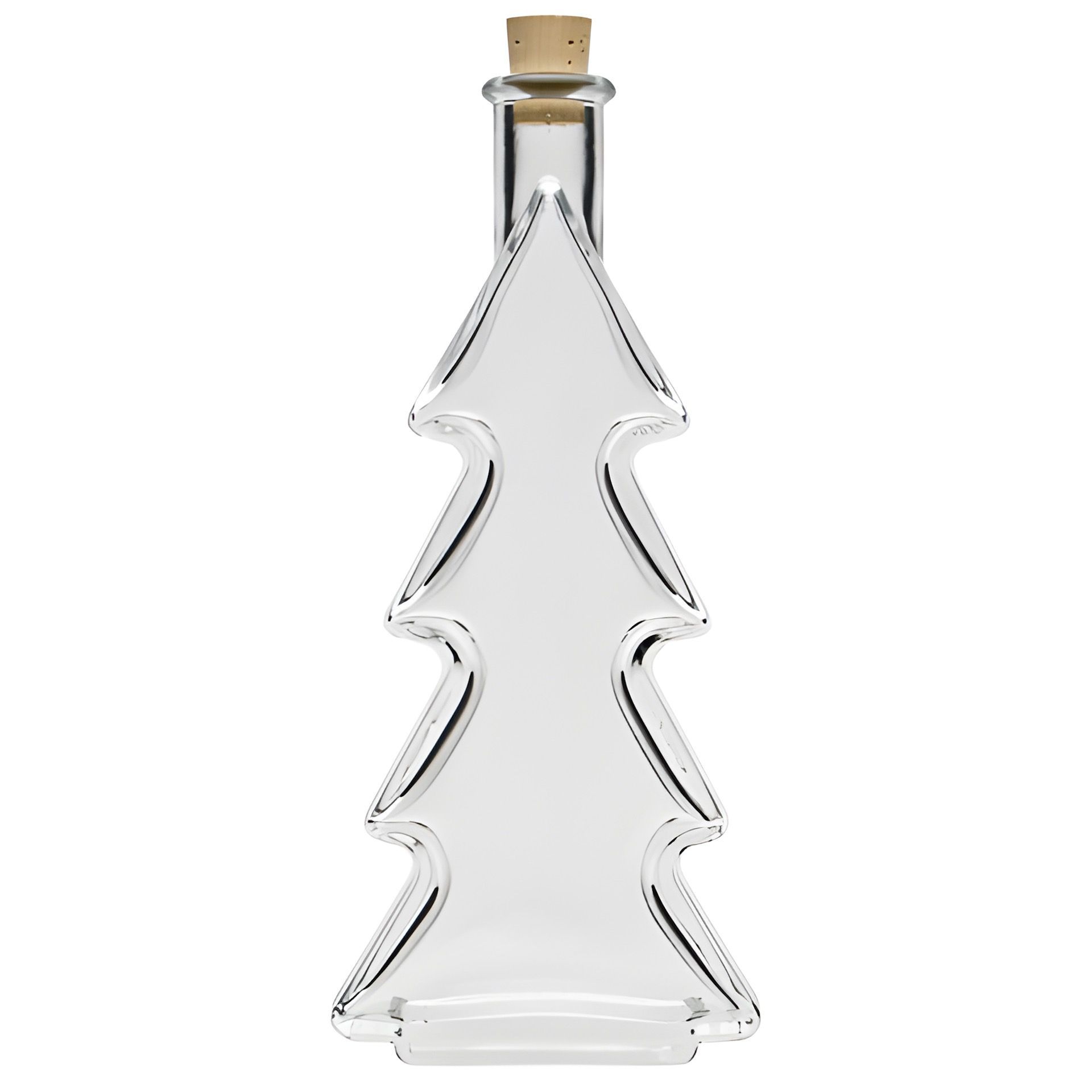 Glasflasche  200 ml Tannenbaum