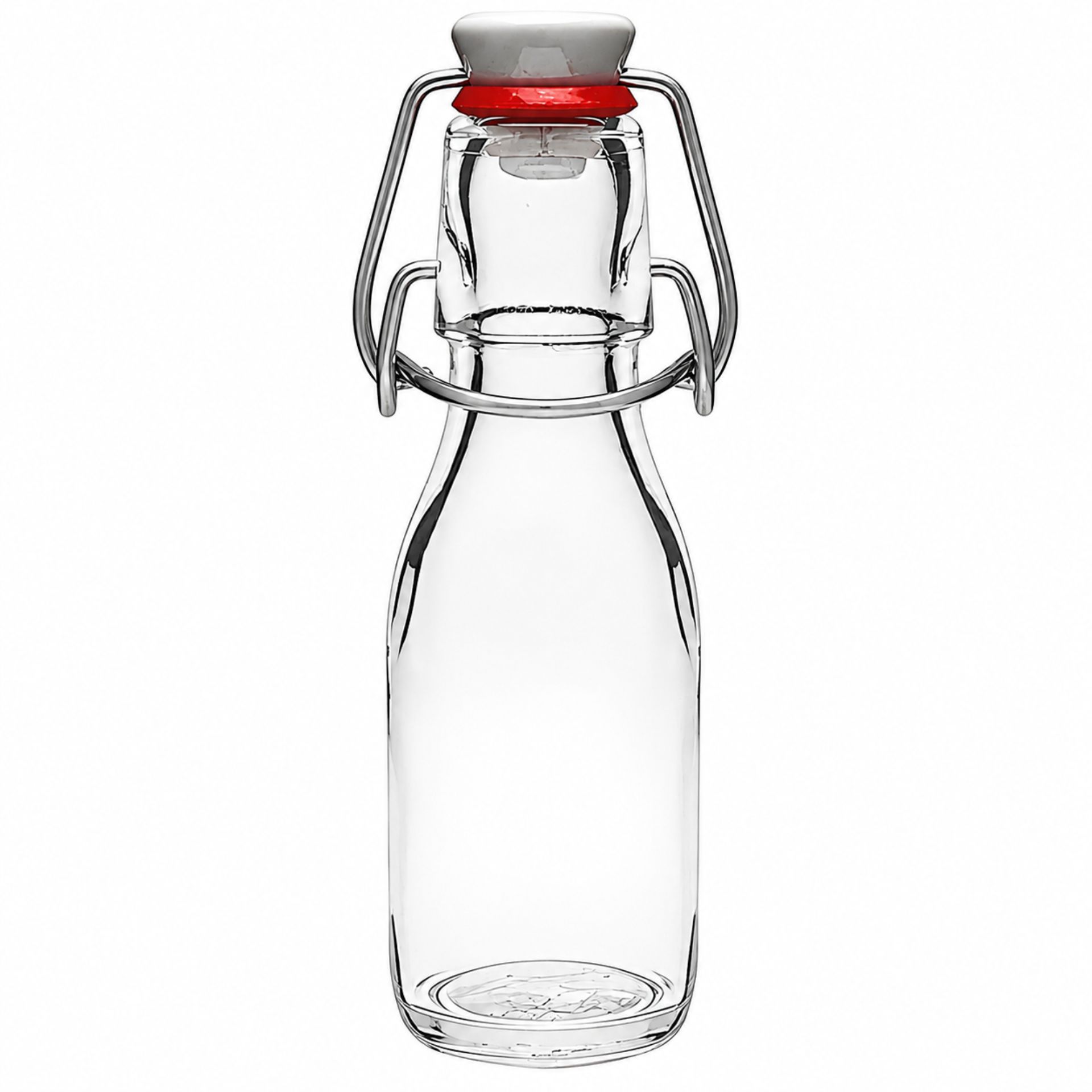 Glasflasche  100 ml mit Bügelverschluss