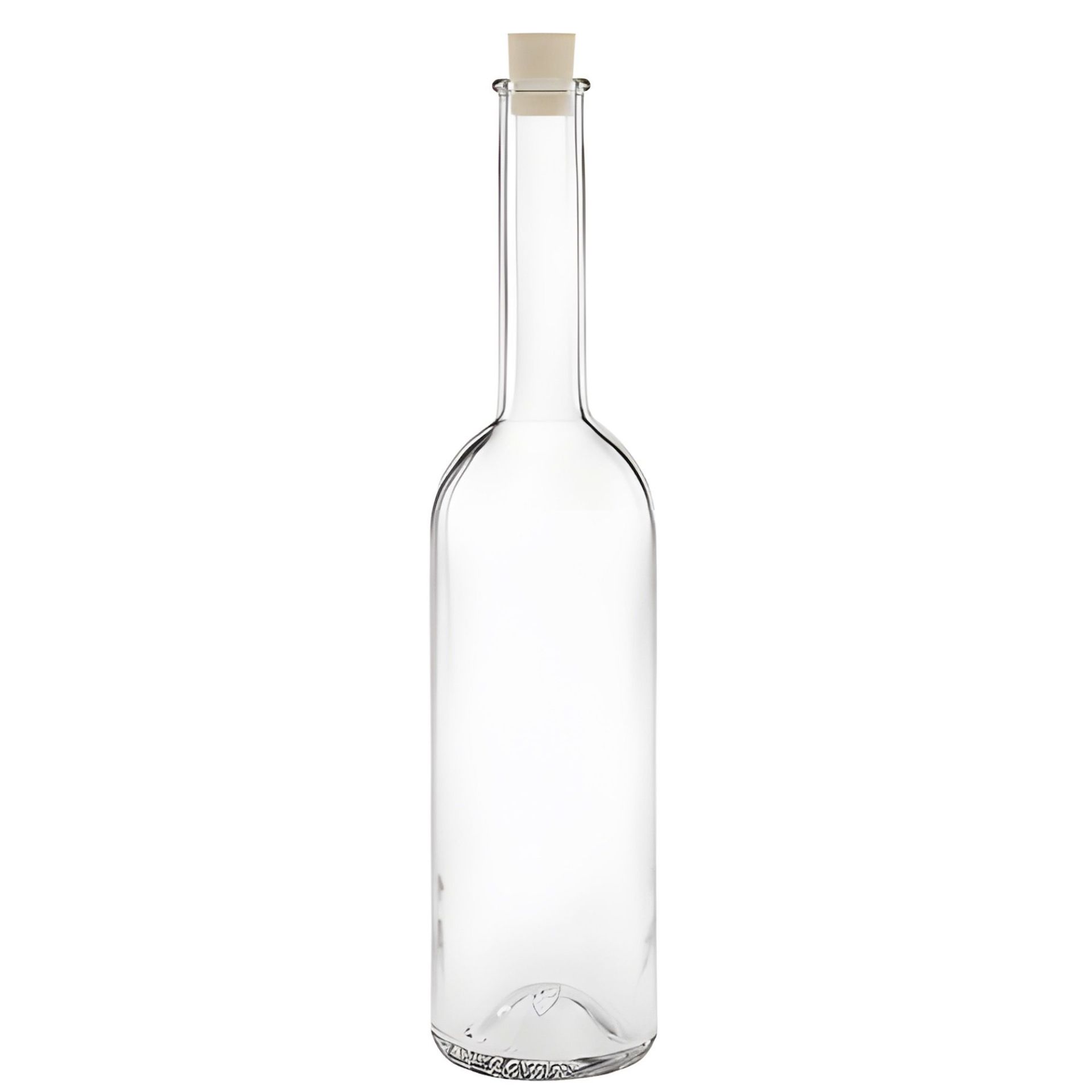 Glasflasche  700 ml Langhals mit Korken