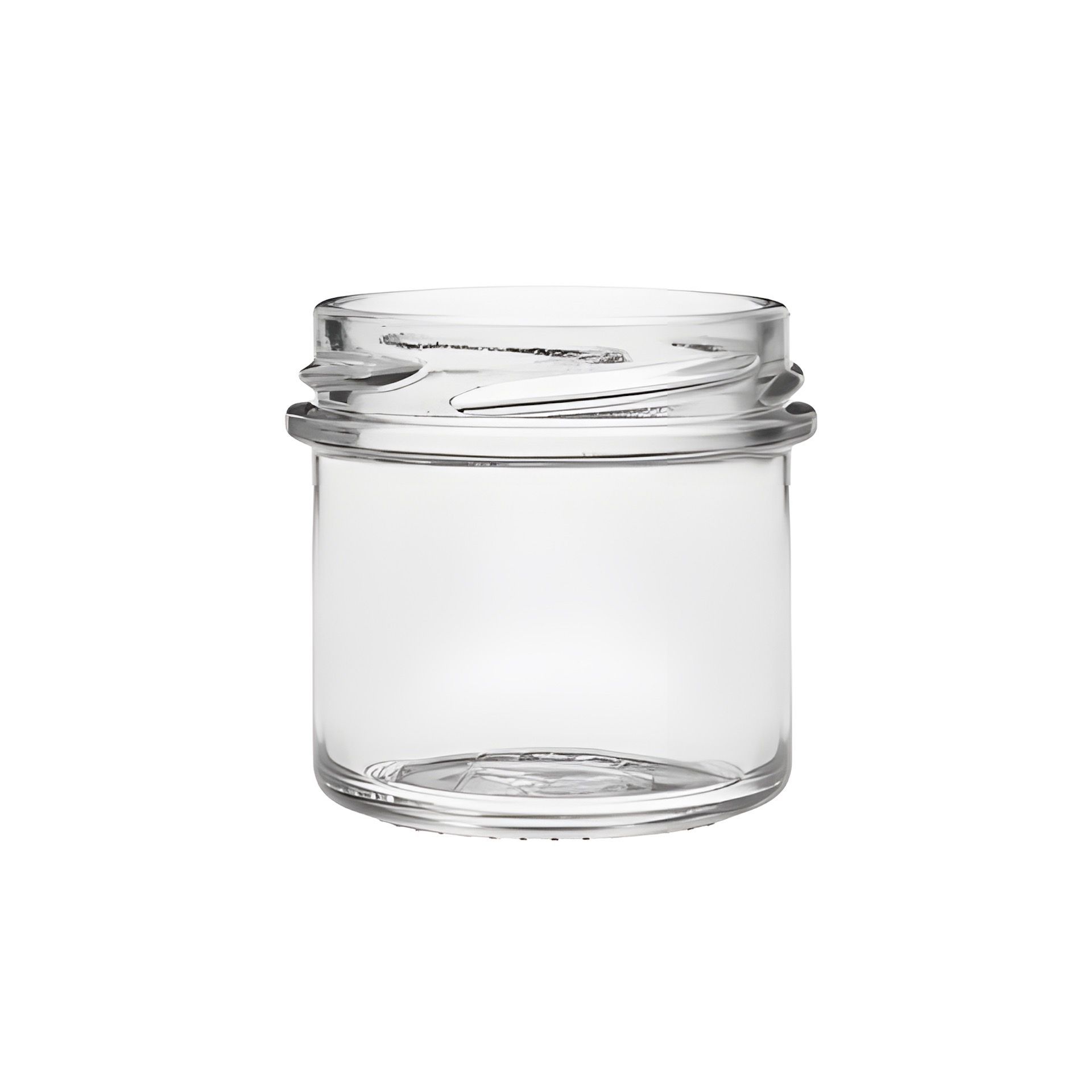 Weckglas 72 ml Mini Sturzglas Glas Rundrandglas mit Deckel gold