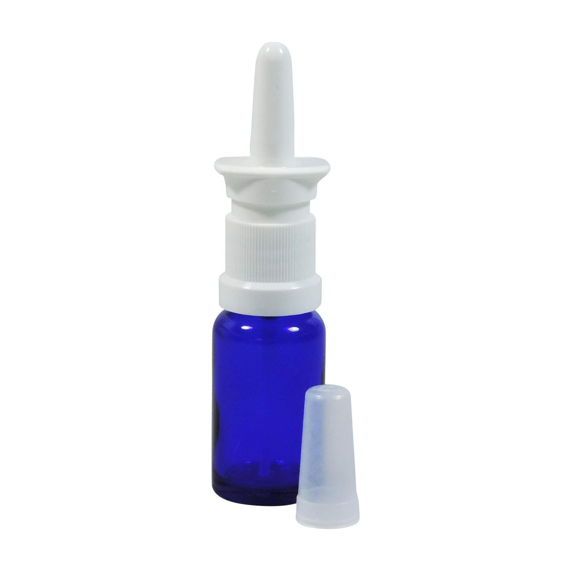 Sprühflasche    10 ml blau Nasensprayflasche 