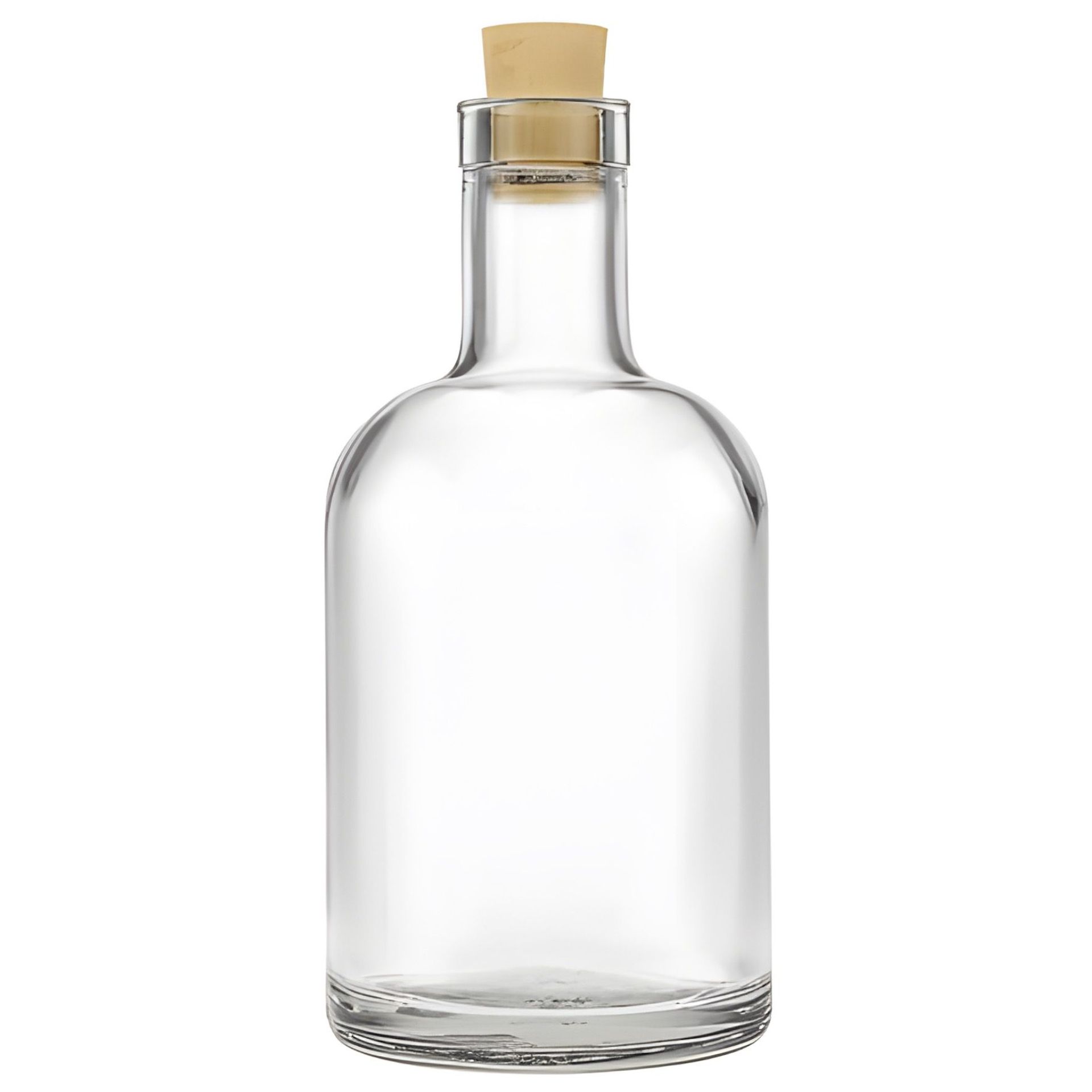 Glasflasche 500 ml Korkenflasche Klassisch