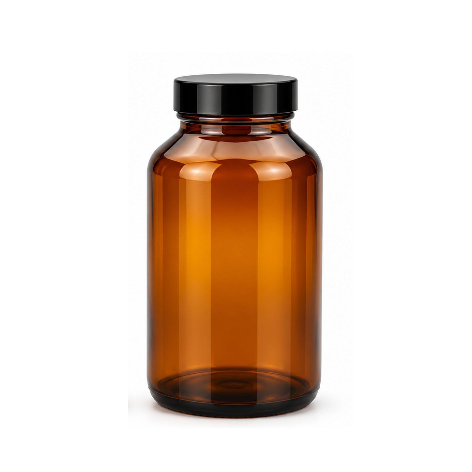 Apothekerglas   250 ml Weithalsglas braun Tablettenglas