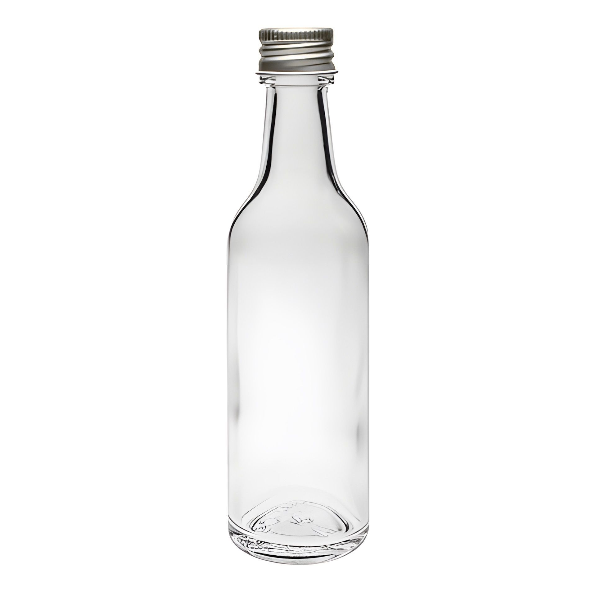 Glasflasche   50 ml Geradhalsflasche