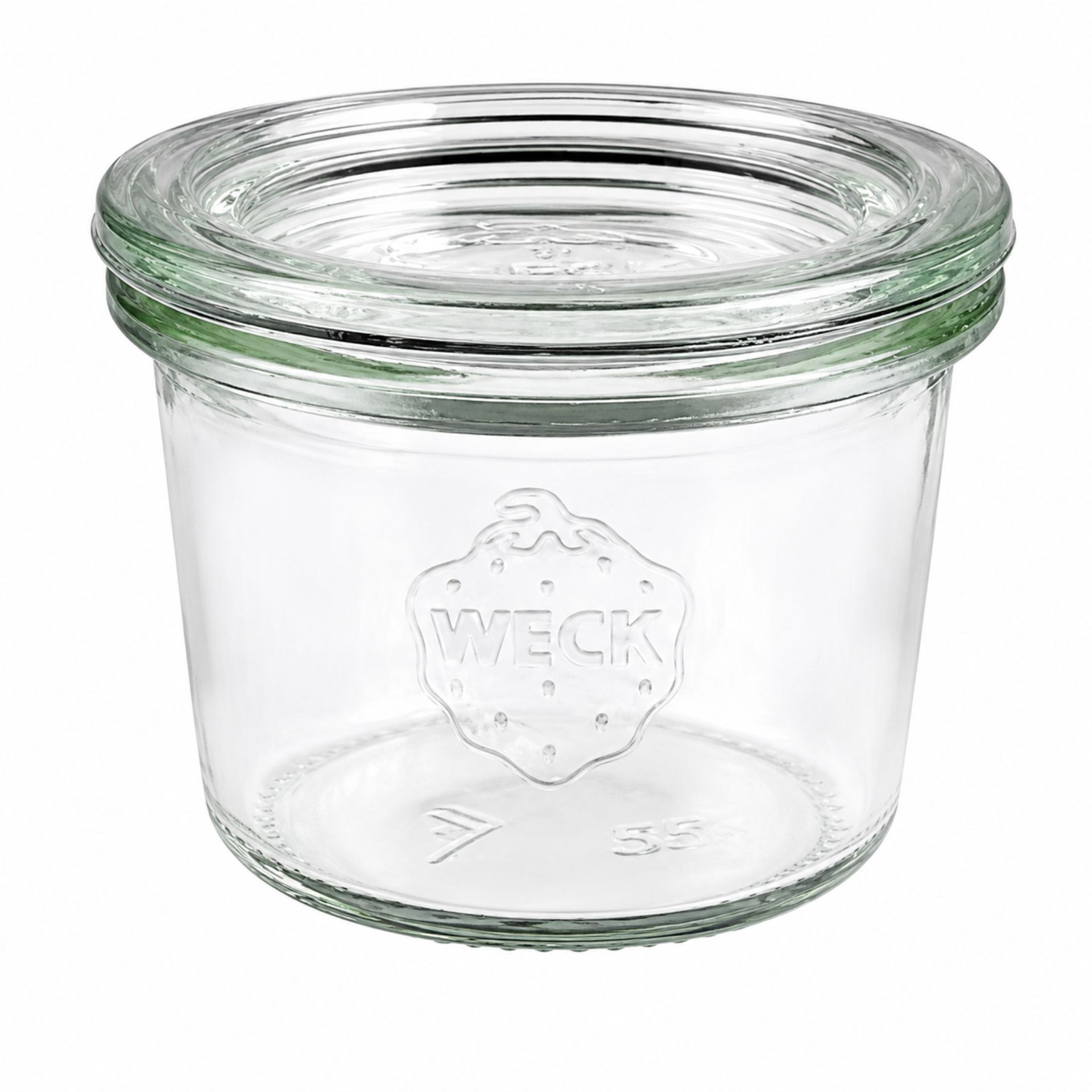 WECK Sturzglas   80 ml Mini Einmachglas mit Deckel