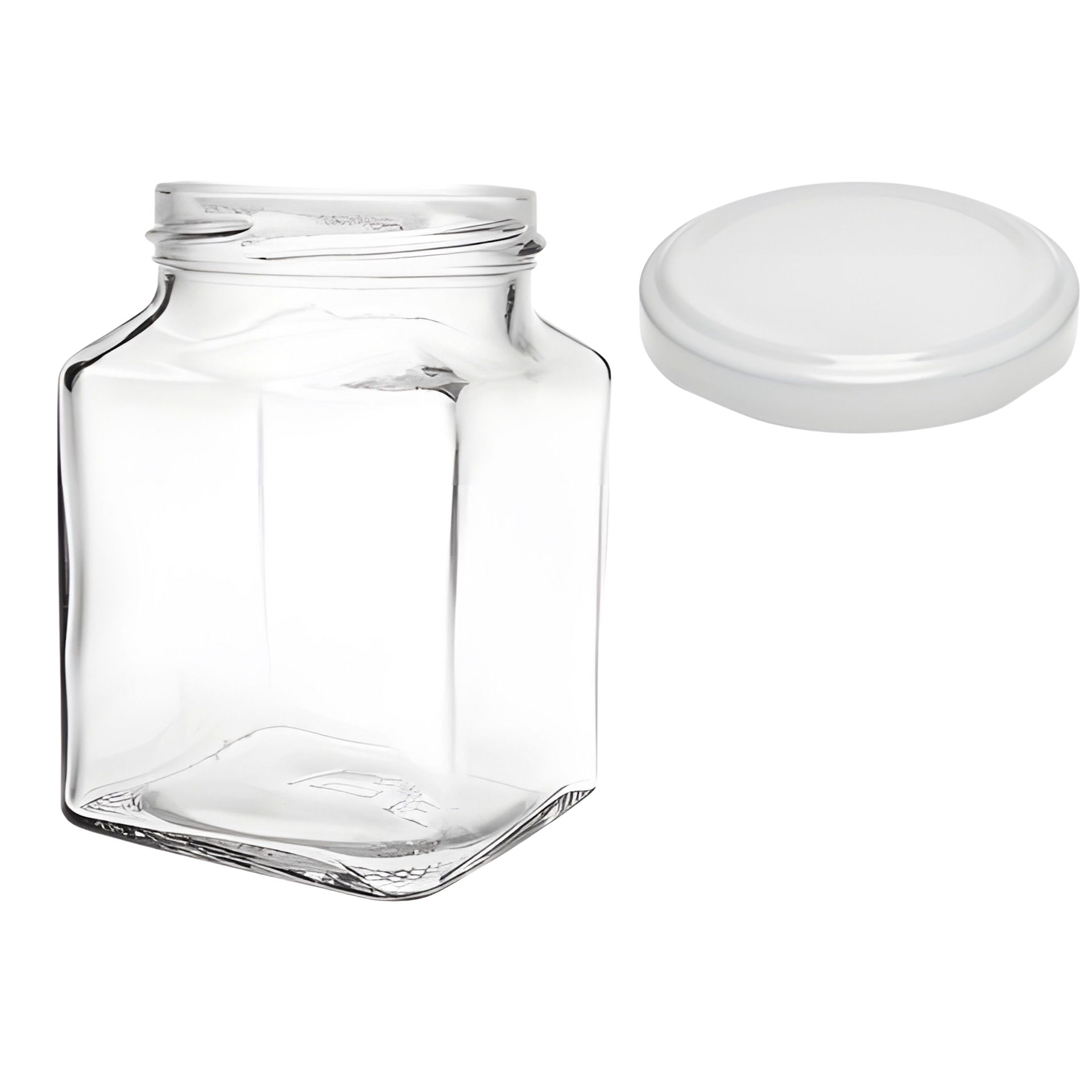 Einmachglas  314 ml Quadratglas