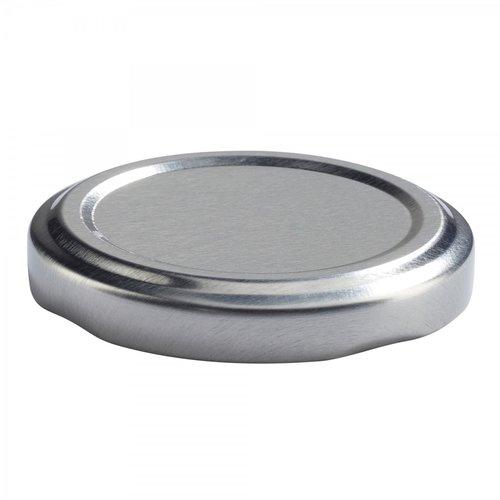 "250ml Glasflasche mit Deckel in verschiedenen Farben – Saftflasche" 250-ml-Glasflasche mit Saft, abgebildet mit Schraubdeckeln in verschiedenen Farben, stehend auf weißem Hintergrund.