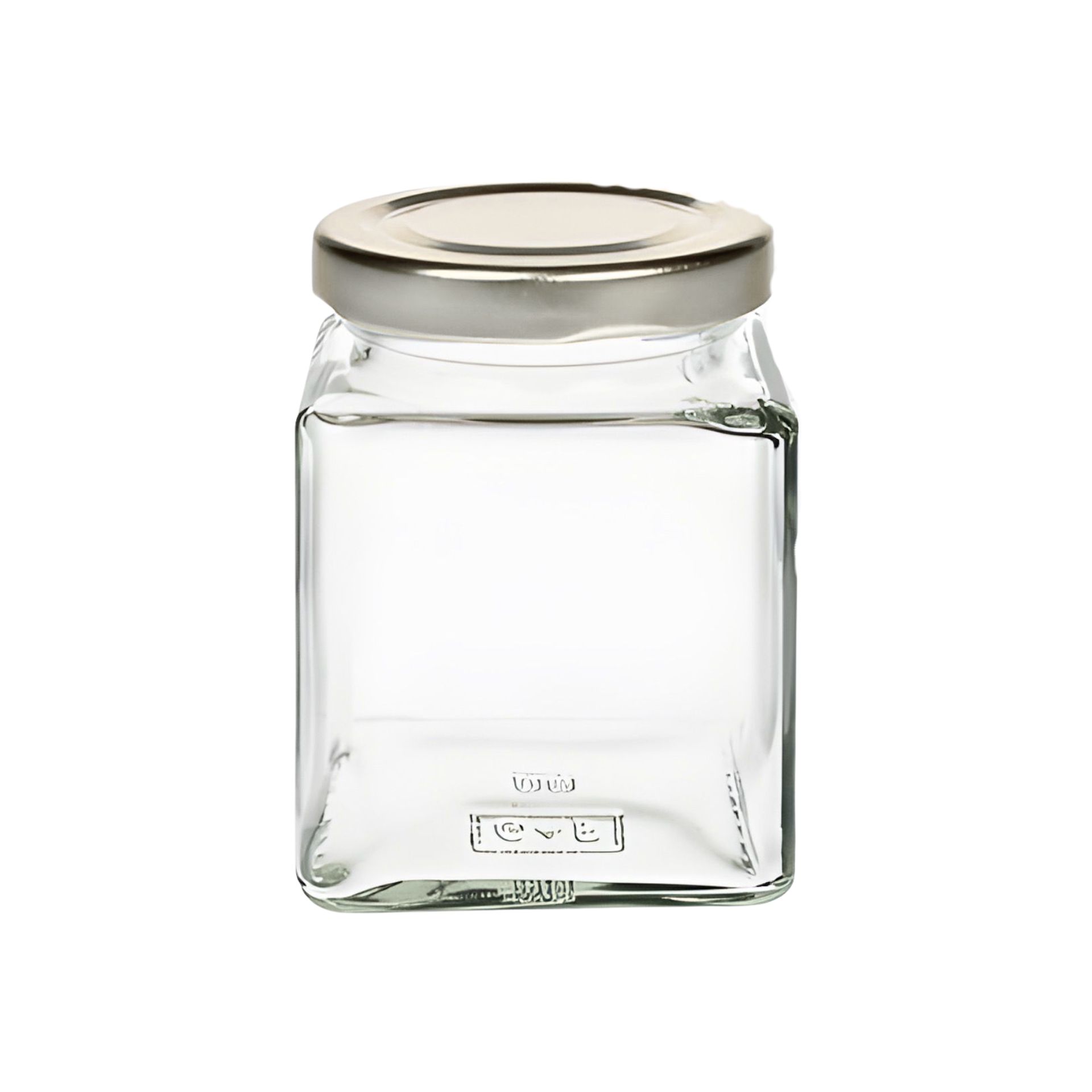 Einmachglas  106 ml Quadratglas
