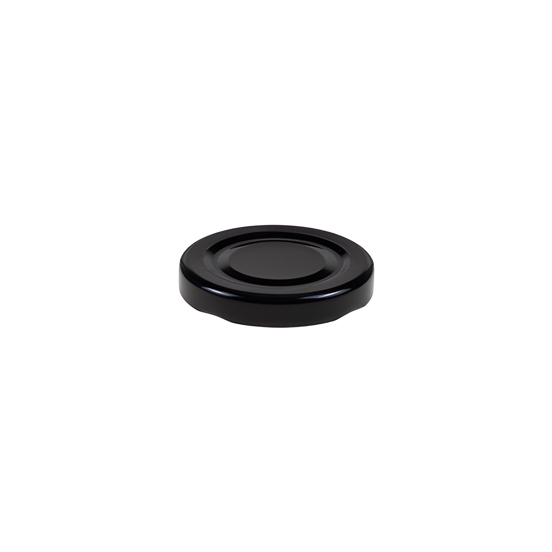 Twist-Off Deckel  TO 48 / 5 cm Schwarz pasteurisierbar