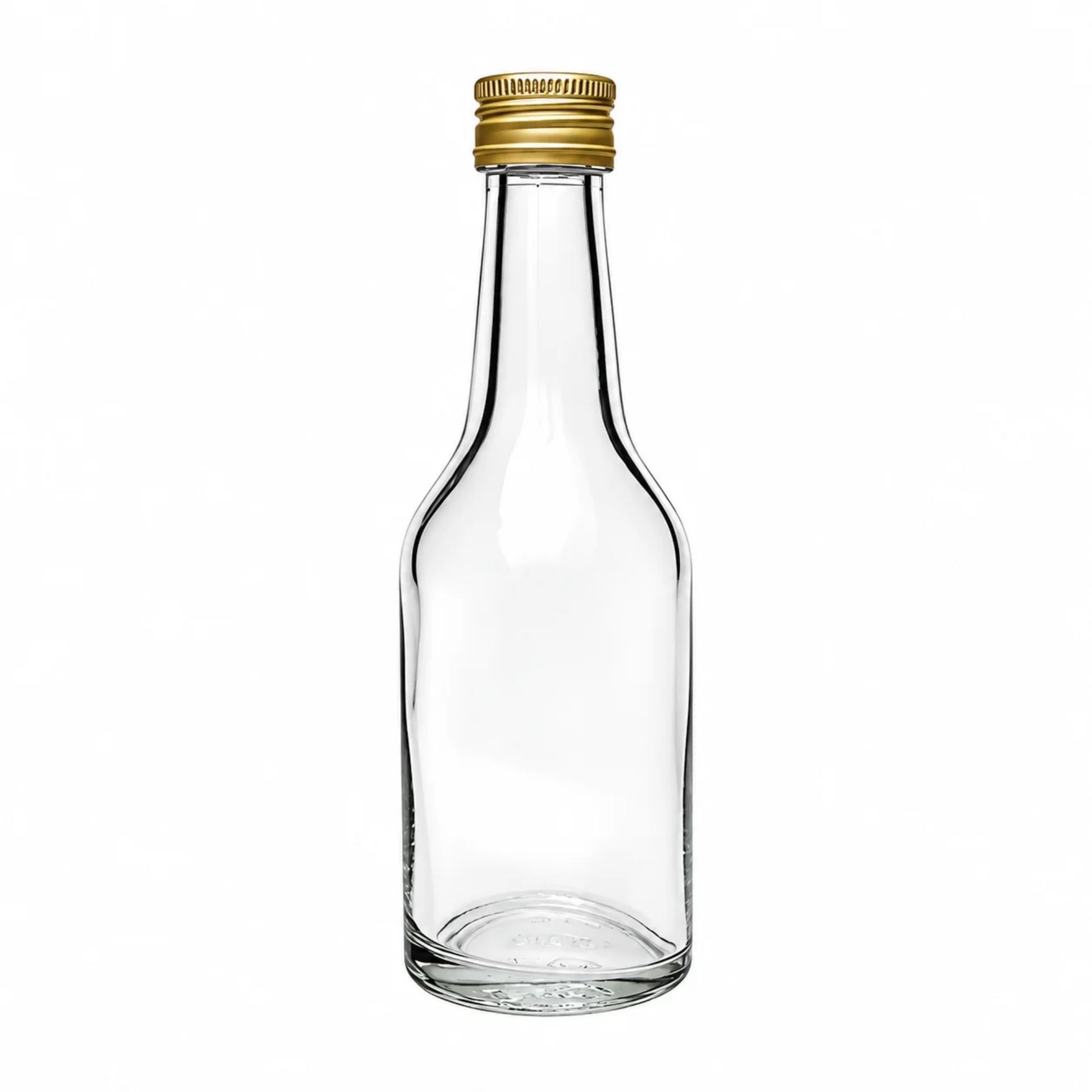 Glasflasche  100 ml mit Schraubverschluss