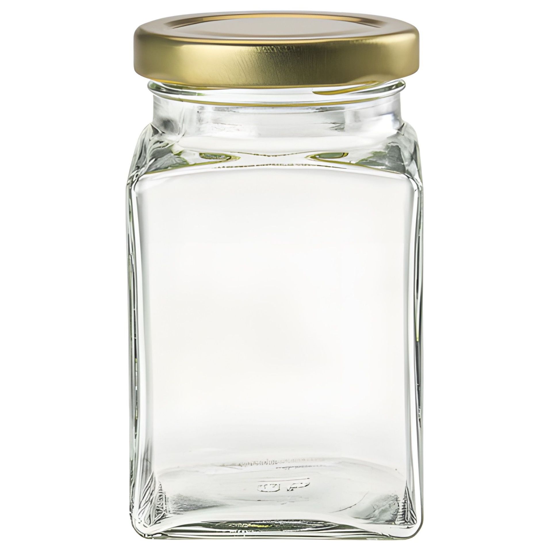 Einmachglas  260 ml Quadratglas