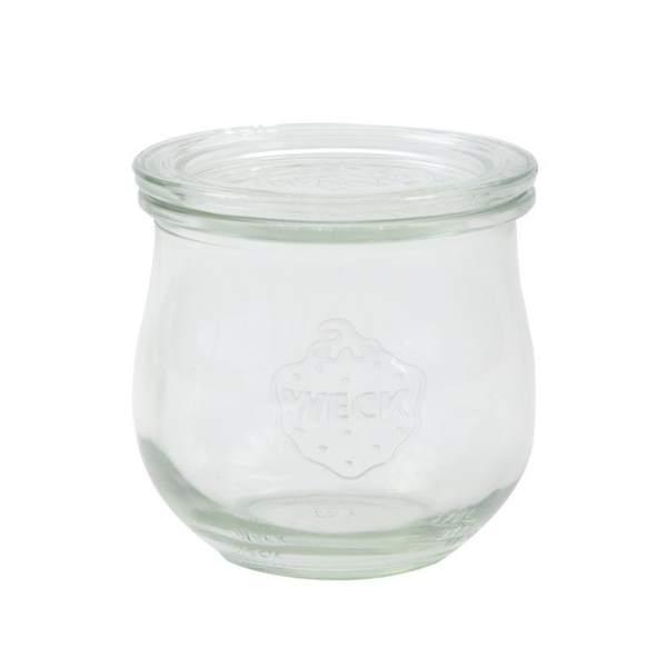 WECK Tulpenglas  370 ml Rundrandglas mit Deckel