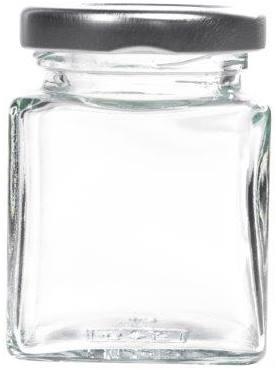 Einmachglas  106 ml Quadratglas