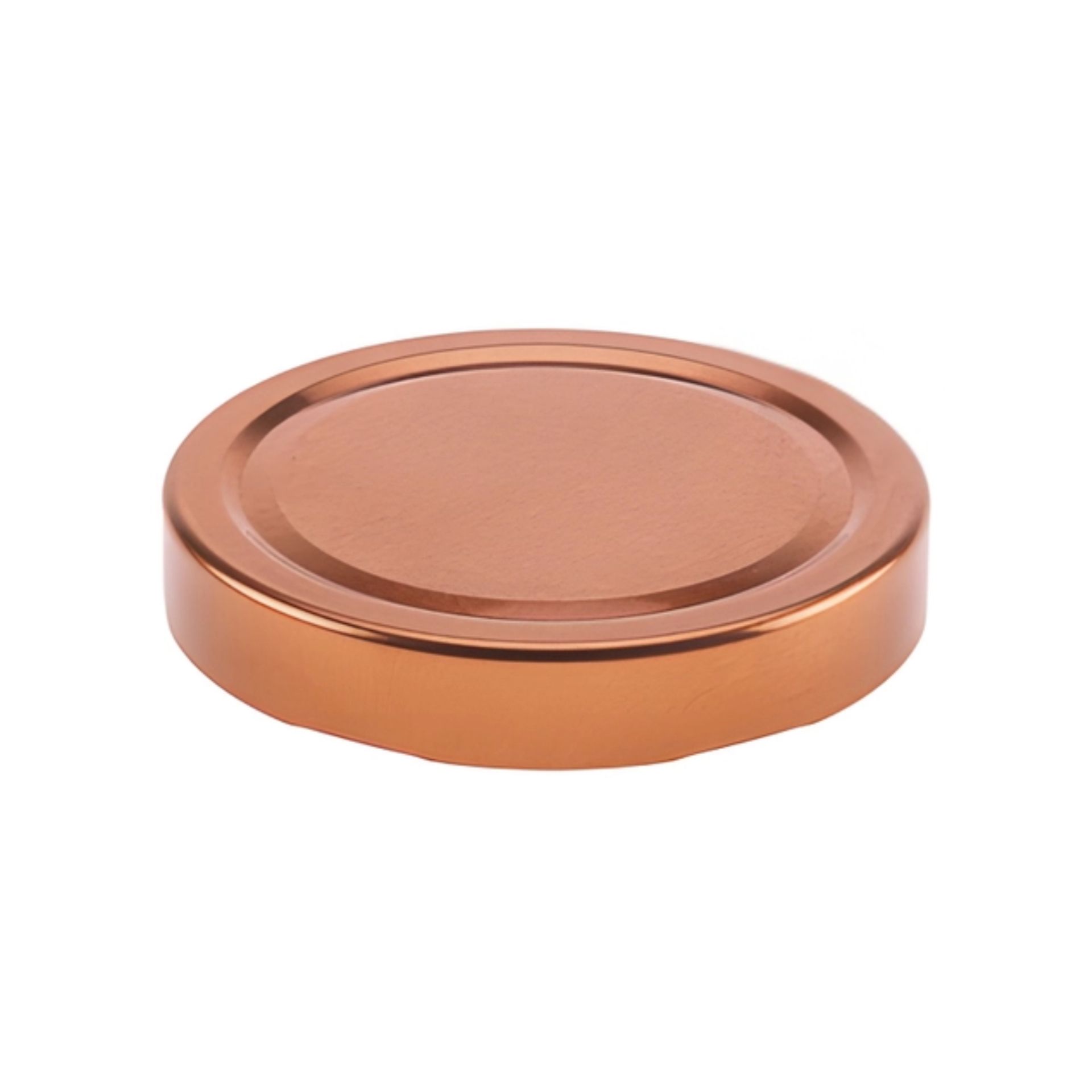 Twist-Off Deckel  TO 82 Deep BLUESEAL PVC-frei Kupfer