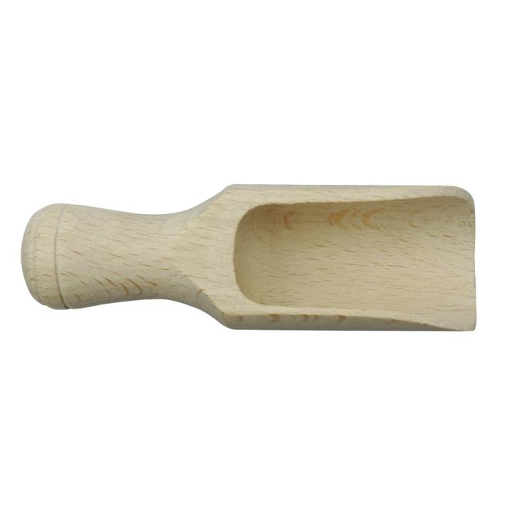 Holzschaufel 10,5 cm – Gewürzschaufel aus Naturholz für Küche und Haushalt Holzschaufel aus Naturholz, 10,5 cm lang, ideal als Gewürzschaufel; Produktfoto einer kleinen, natürlichen Holzschaufel vor weißem Hintergrund.