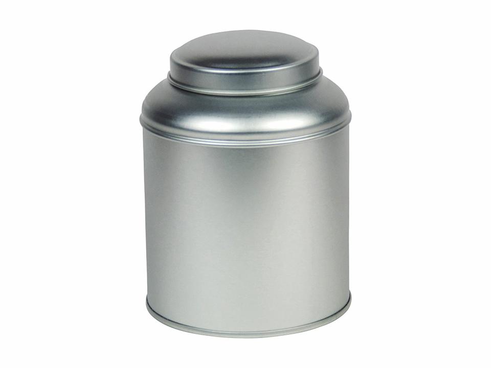 Vorratsdose aus Metall 11,2 x 8 cm - Vintage Design, ideal zur Aufbewahrung von Lebensmitteln und zur Organisation von Küchenutensilien. Stilsicher und funktional.