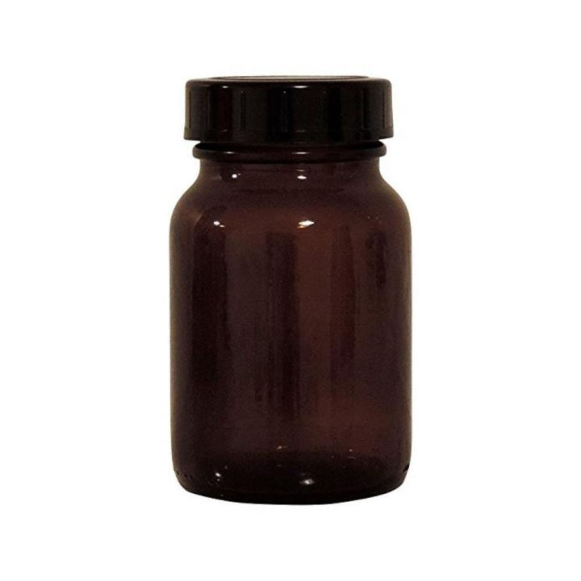 Braune 200 ml Weithals Apothekenflasche mit Schraubdeckel für sichere Lagerung von Flüssigkeiten und Substanzen.