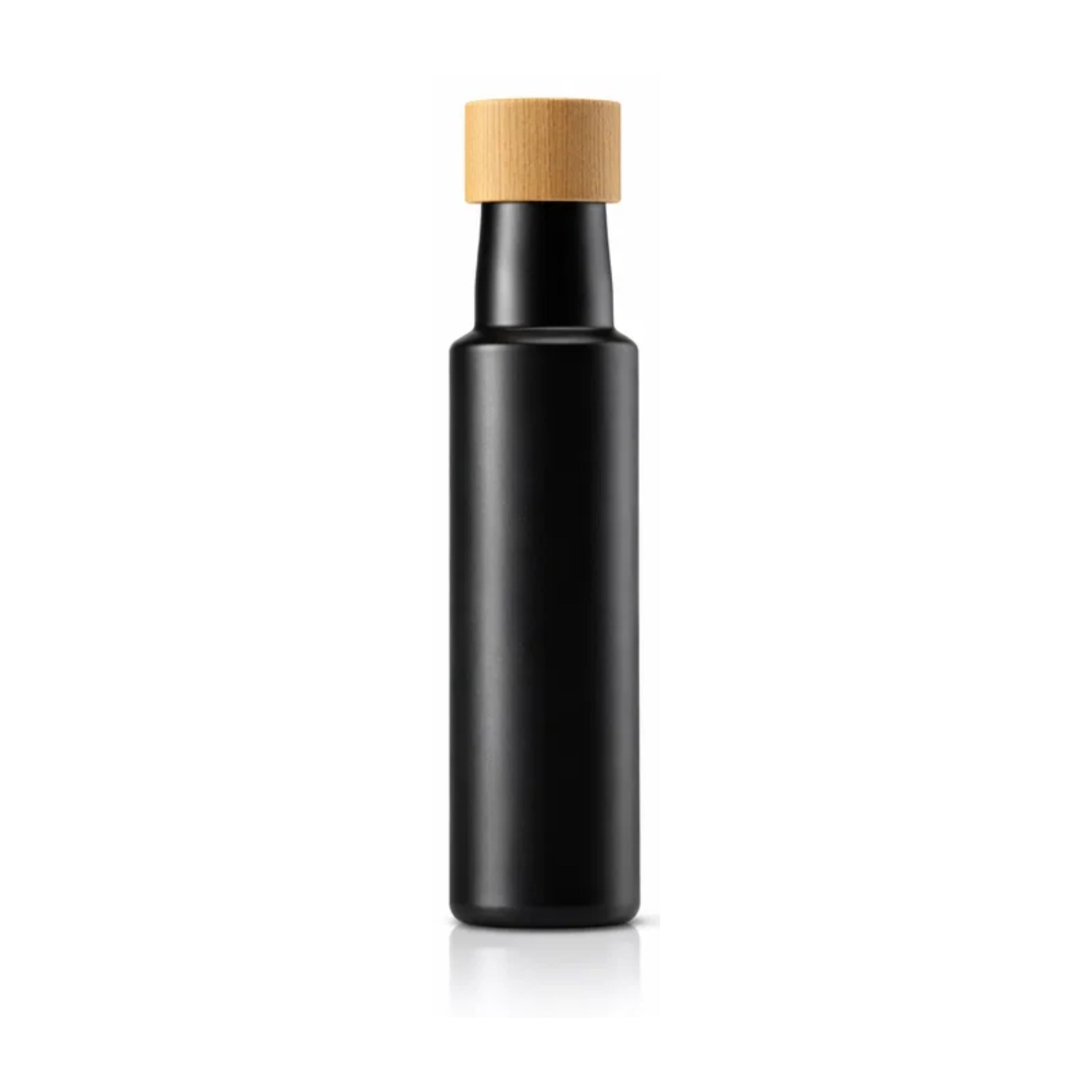 mikken Ölflasche Glasflasche matt schwarz, 100 ml