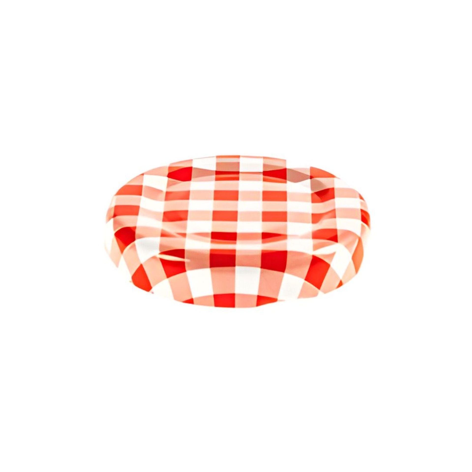Twist-Off Deckel  TO 43 Rot/Weiß pasteurisierbar