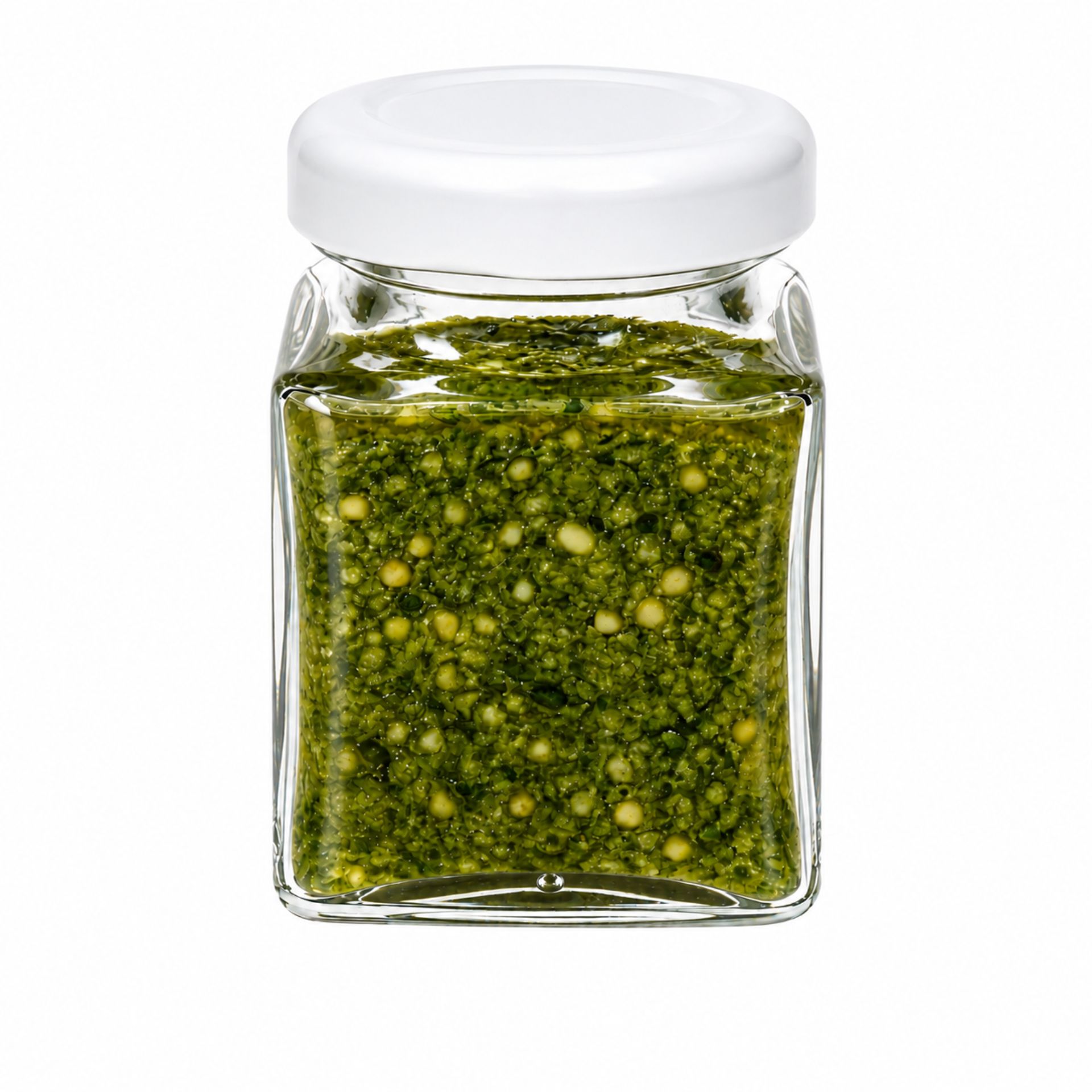 Quadratglas 50 ml Marmeladenglas Einmachglas Vorratsglas