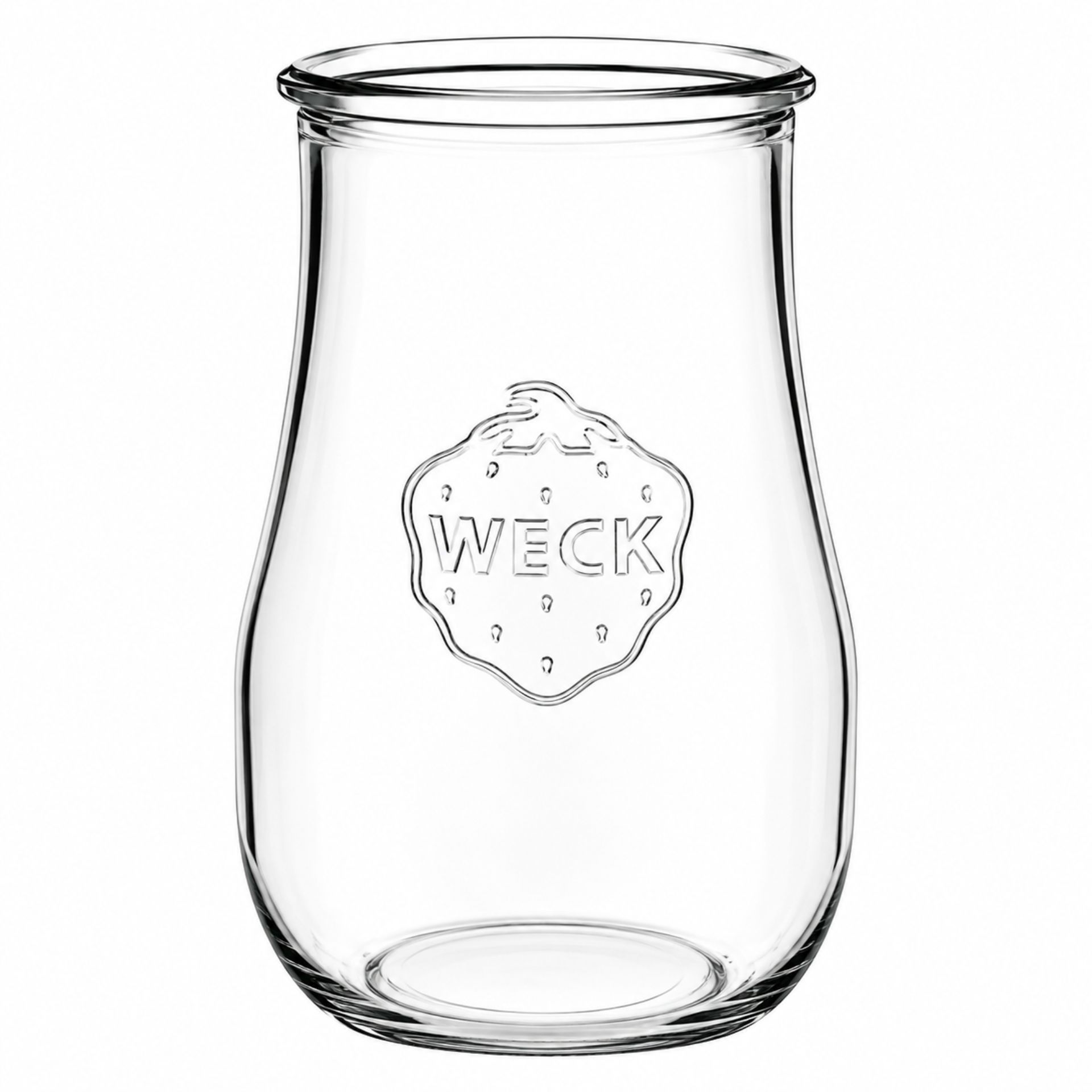 WECK Tulpenglas 1750 ml Rundrandglas mit Deckel