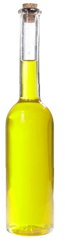 Glasflasche  100 ml Langhals mit Korken