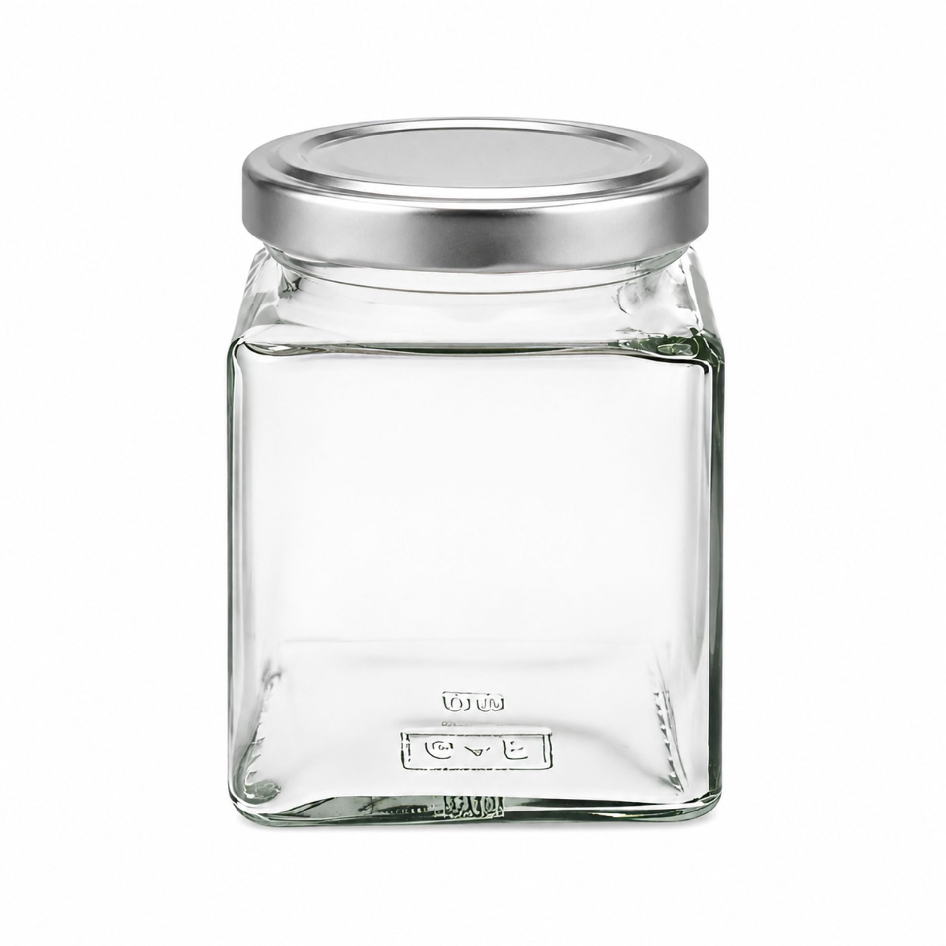 Einmachglas  218 ml Quadratglas