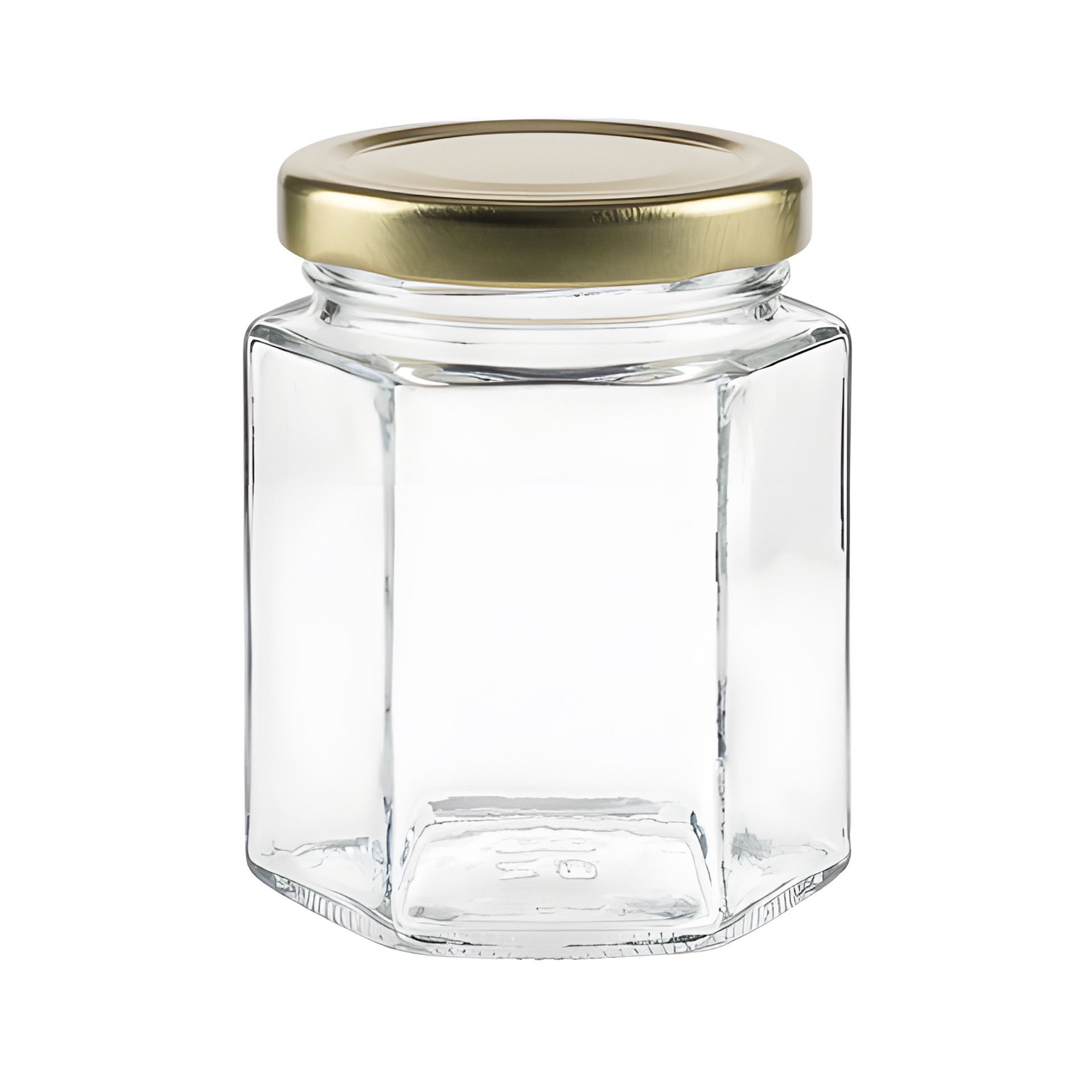 Einmachglas  196 ml Sechseckglas