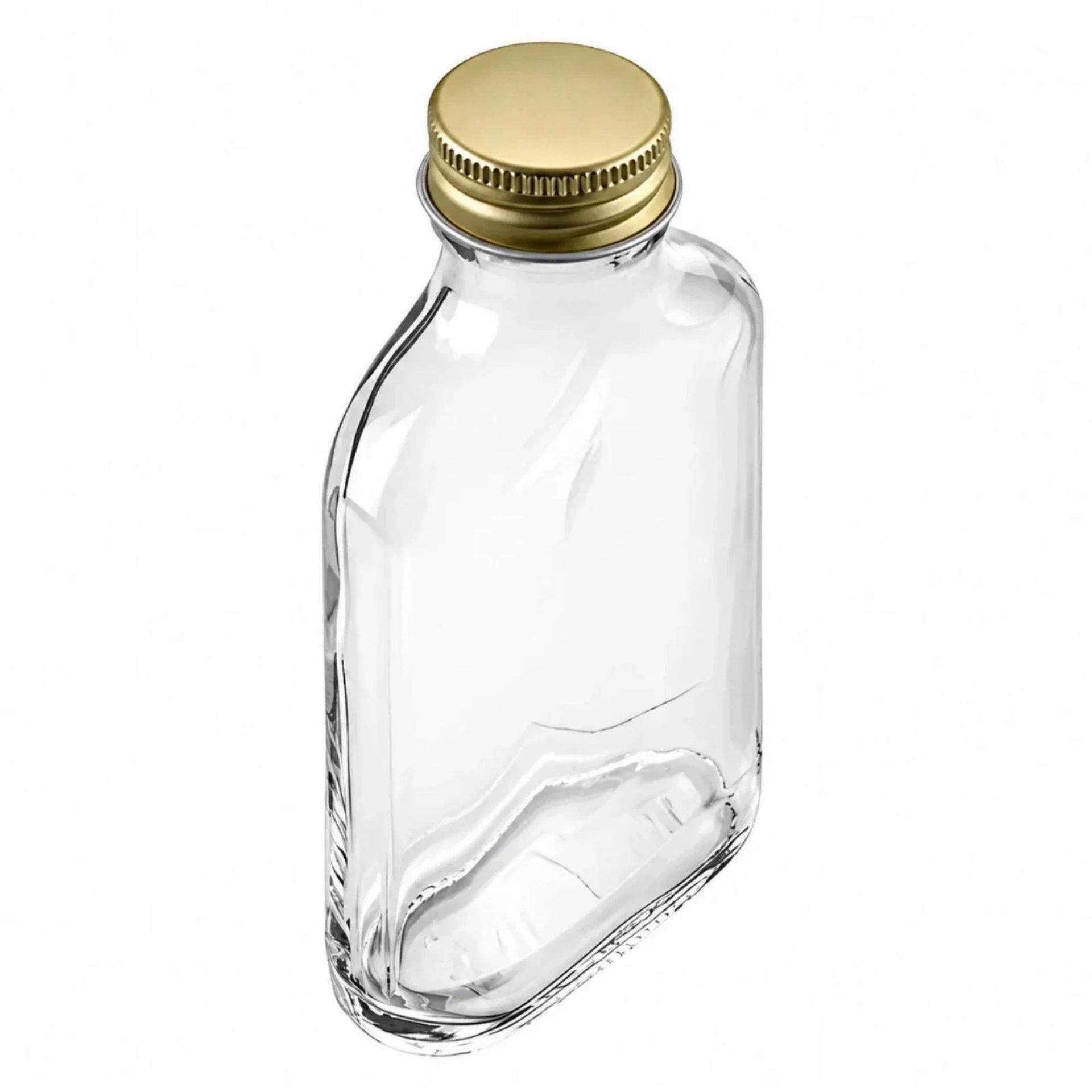 Glasflasche  100 ml Taschenflasche