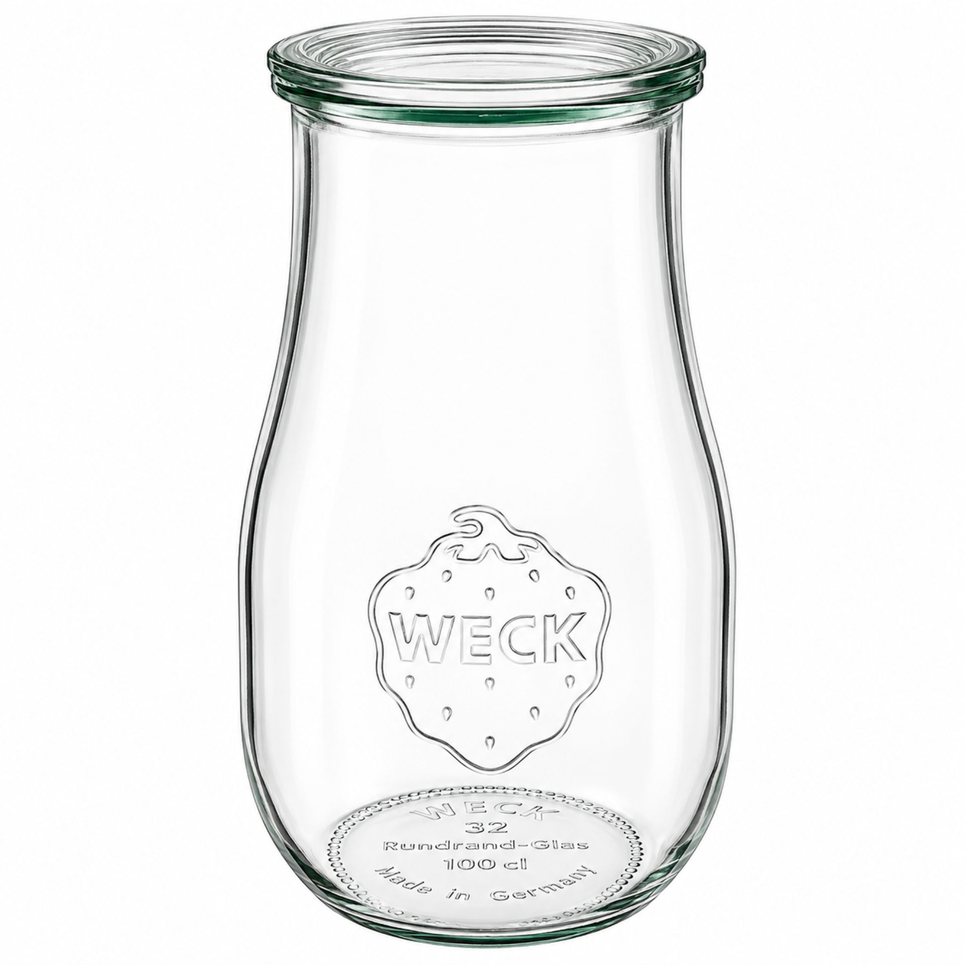 WECK Tulpenglas 2700 ml Rundrandglas mit Deckel
