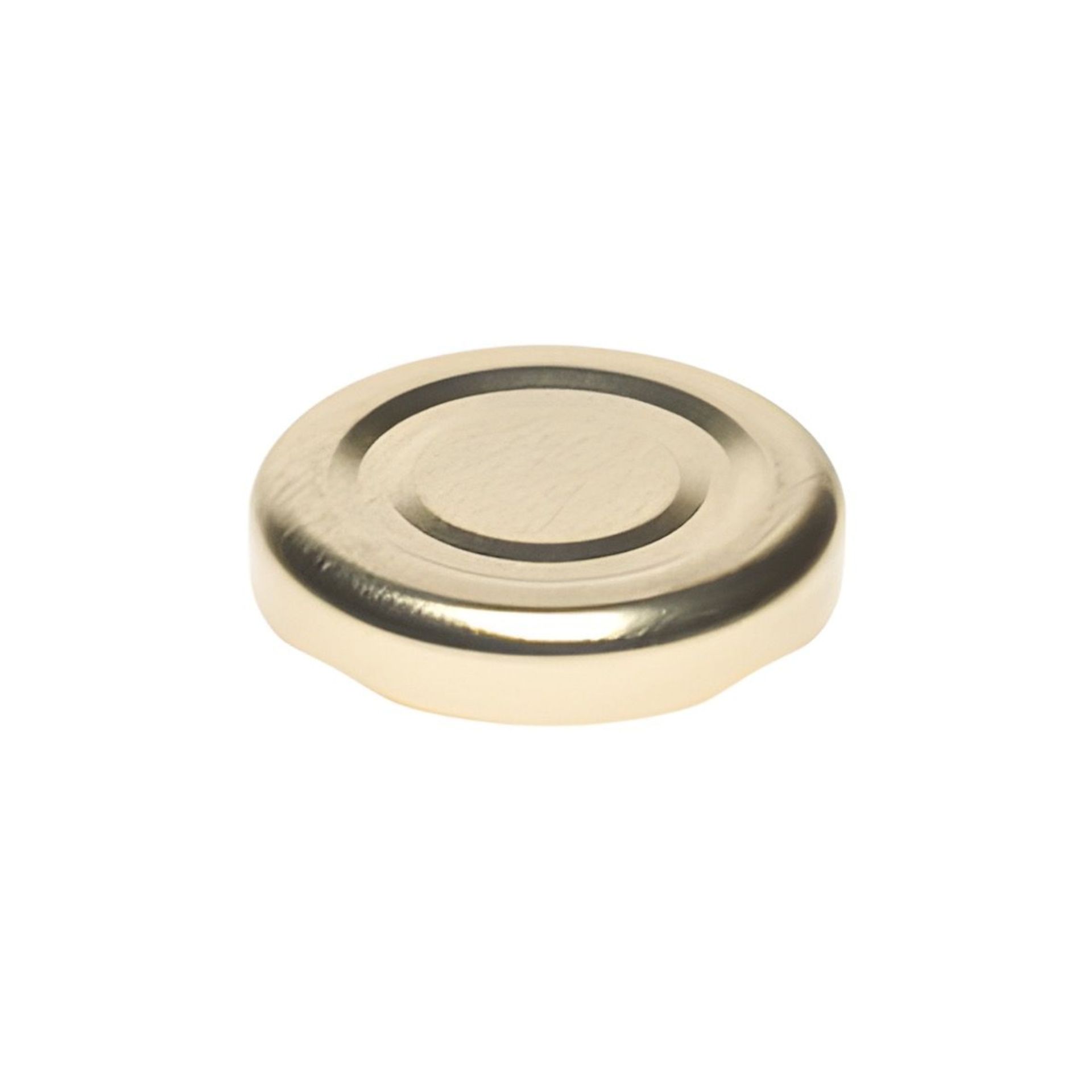 Twist-Off Deckel  TO 43 Gold pasteurisierbar