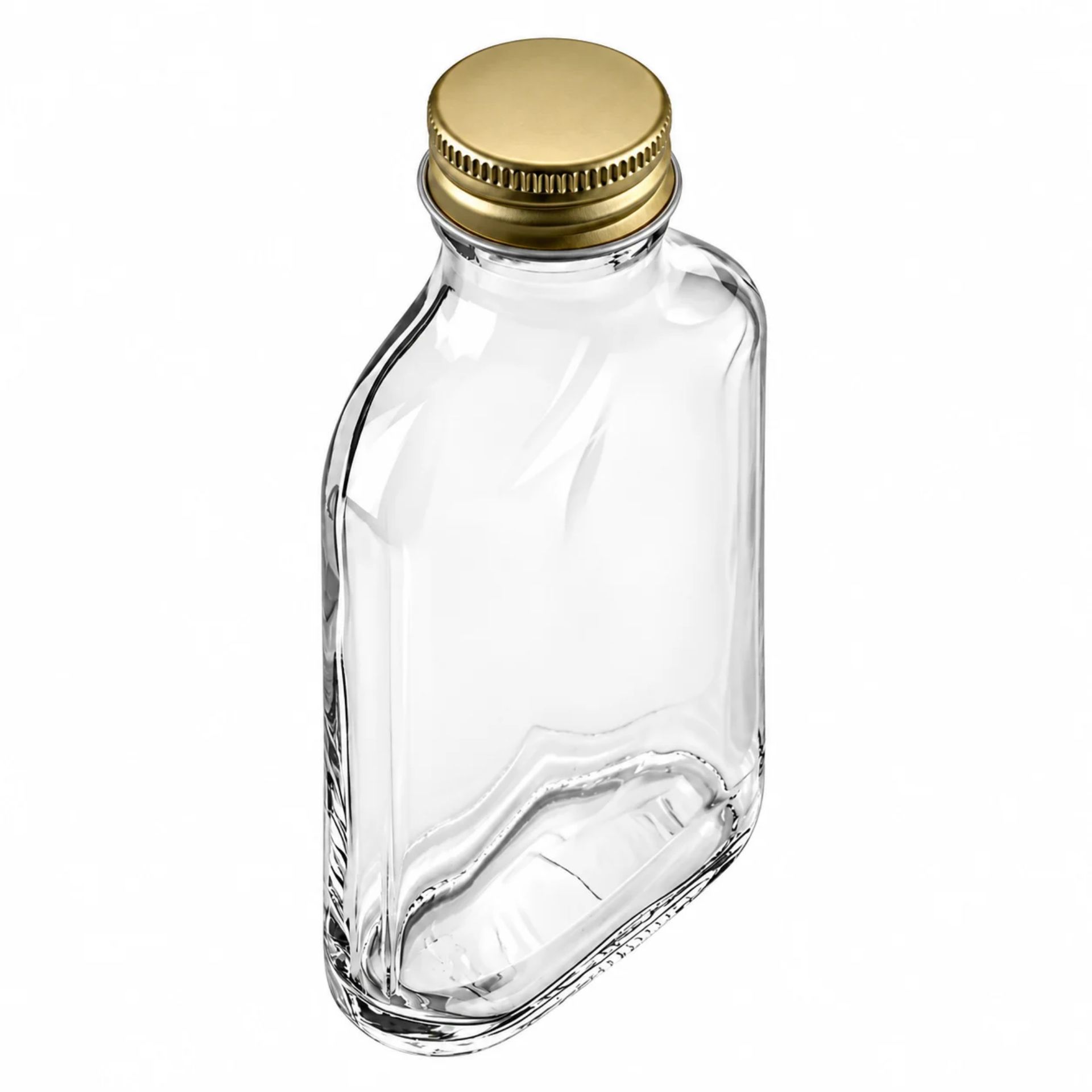 Glasflasche  100 ml Taschenflasche