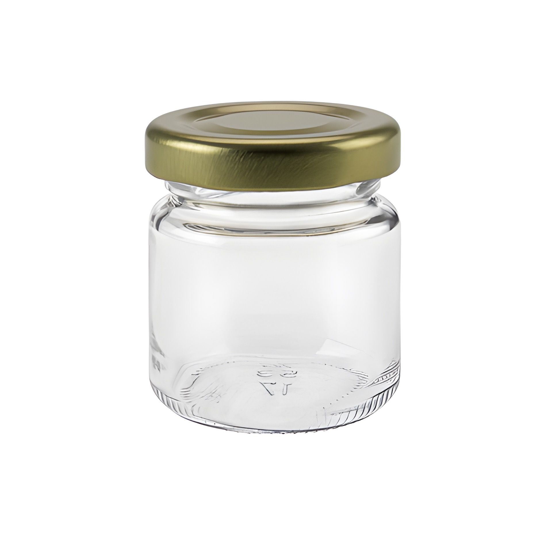 Einmachglas   53 ml Mini Rundglas
