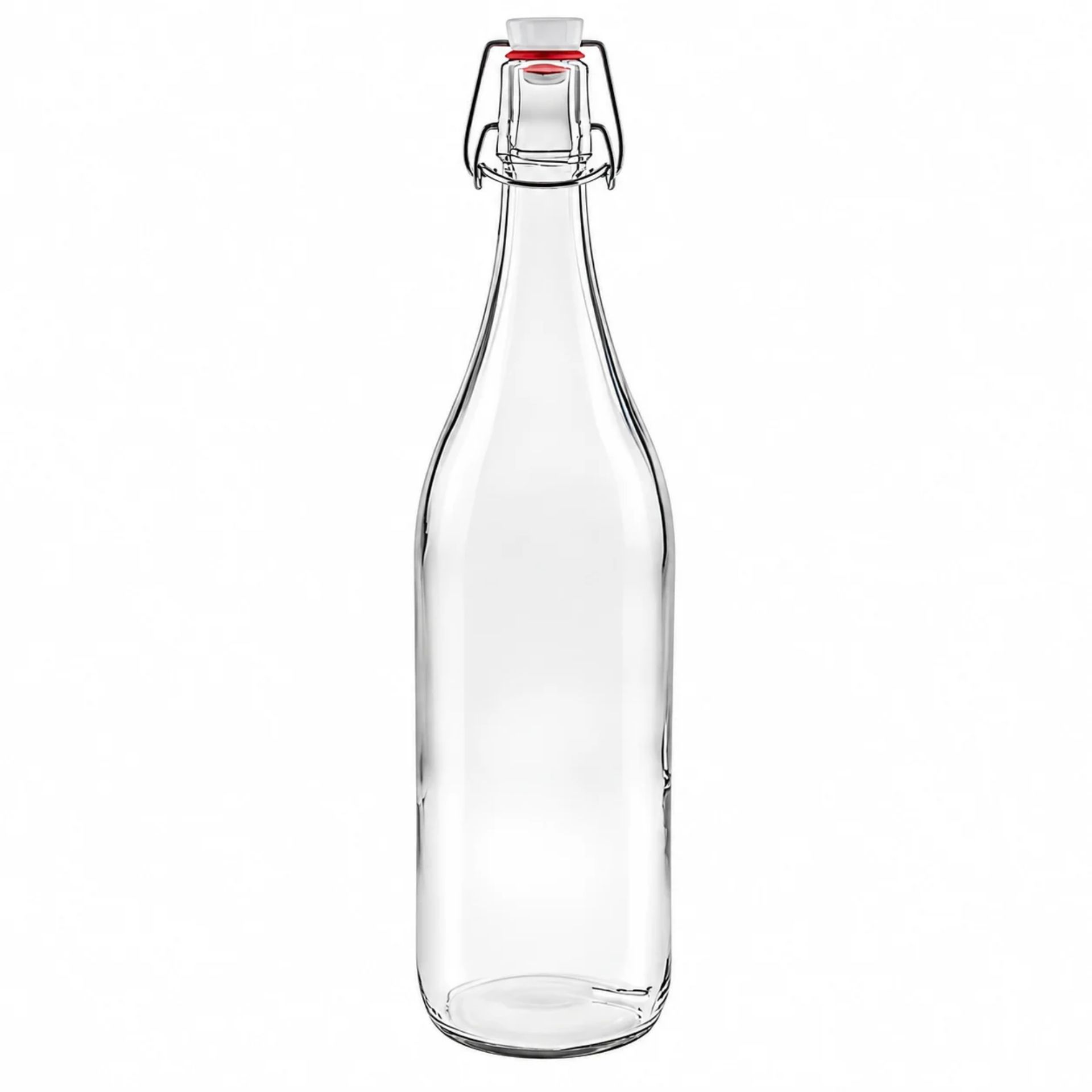 Glasflasche 1000 ml mit Bügelverschluss