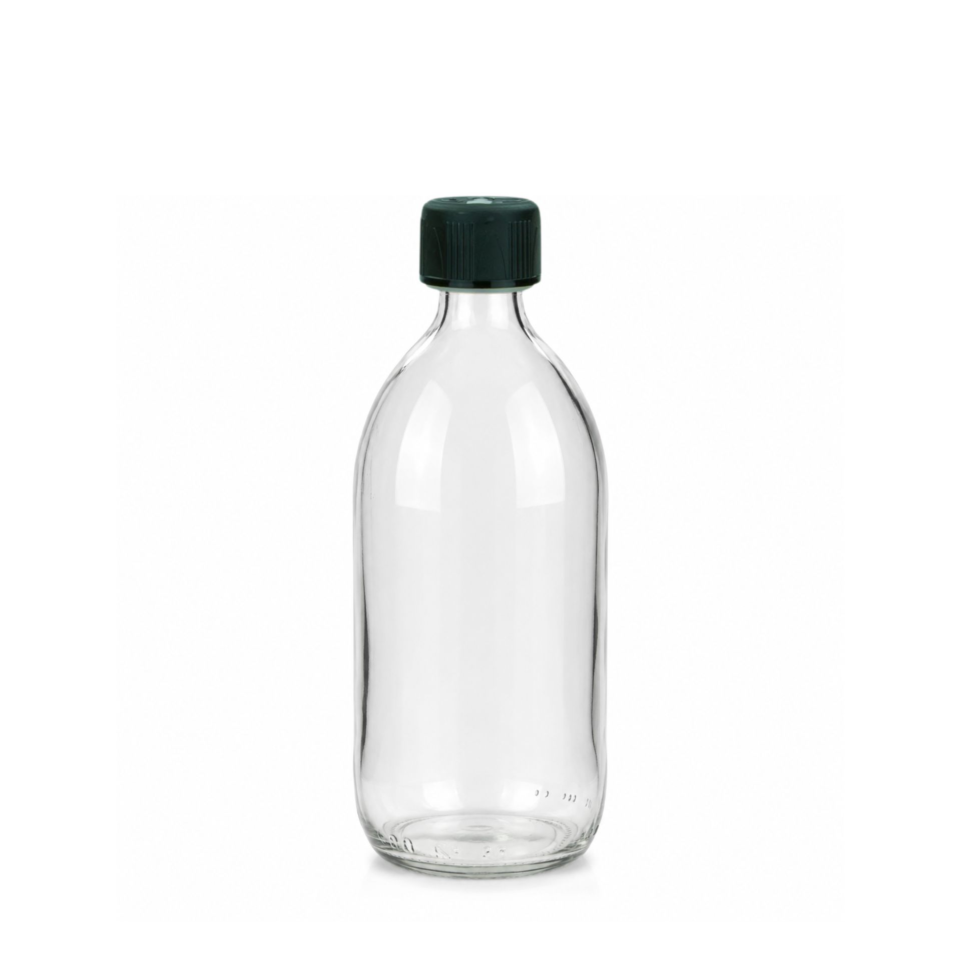 Sirupflasche 500 ml Glas Schraubdeckel (Kisi)