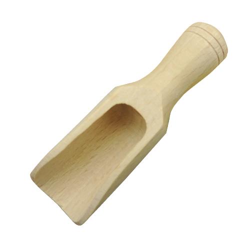 Gewürzschaufel aus Holz 7,5 cm – Kleine Holzschaufel für Gewürze und Kräuter Holzschaufel 7,5 cm für Gewürze, ideal zum Dosieren und Servieren von Kräutern und Gewürzen aus Gläsern und Dosen.