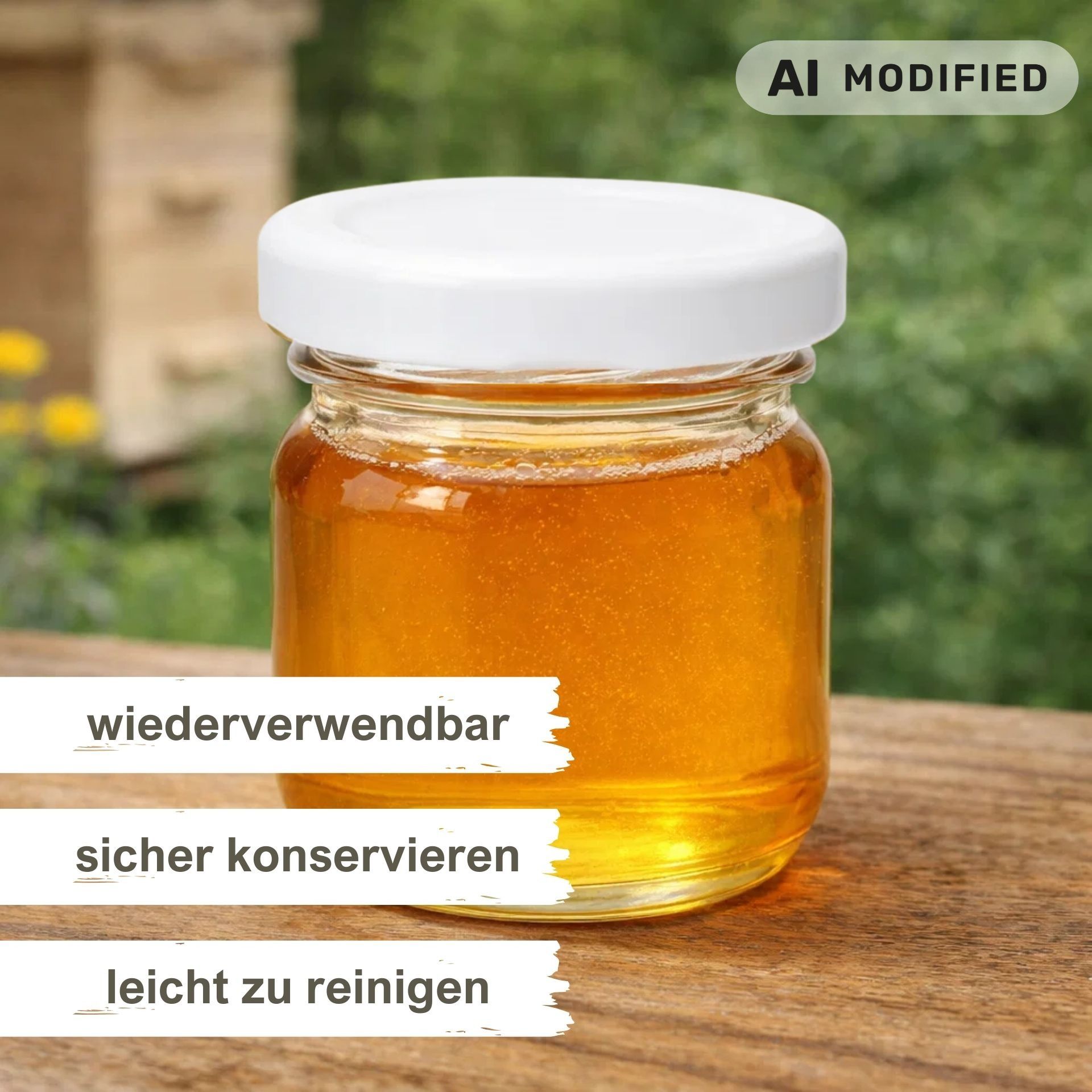 Einmachglas   37 ml Mini Rundglas