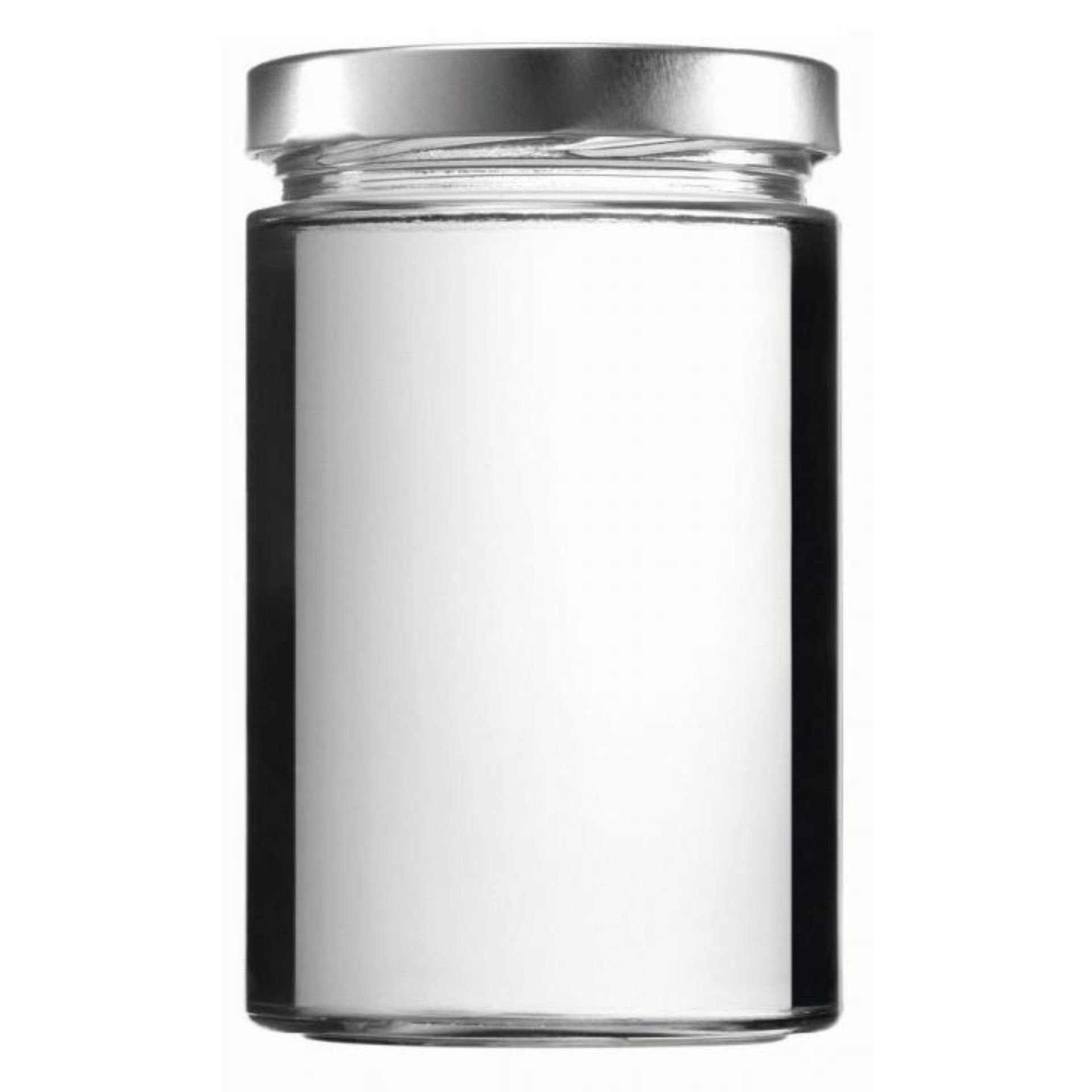 Einmachglas 580 ml mit Deckel Blueseal von Mikken - Hochwertiges Glas zum Einmachen von Lebensmitteln.