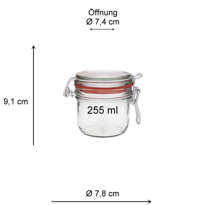 Bügelverschlussglas 255 ml