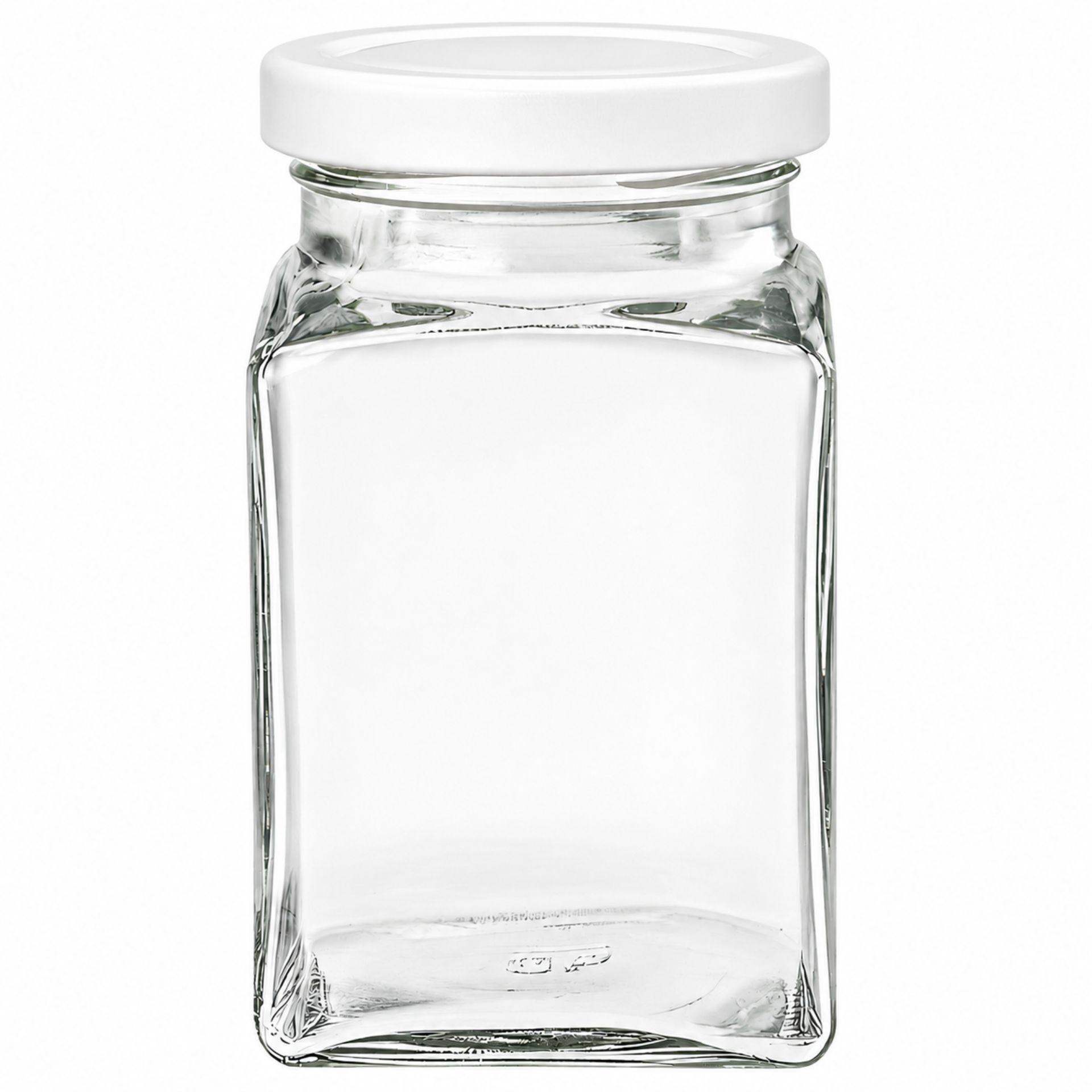 Einmachglas  260 ml Quadratglas