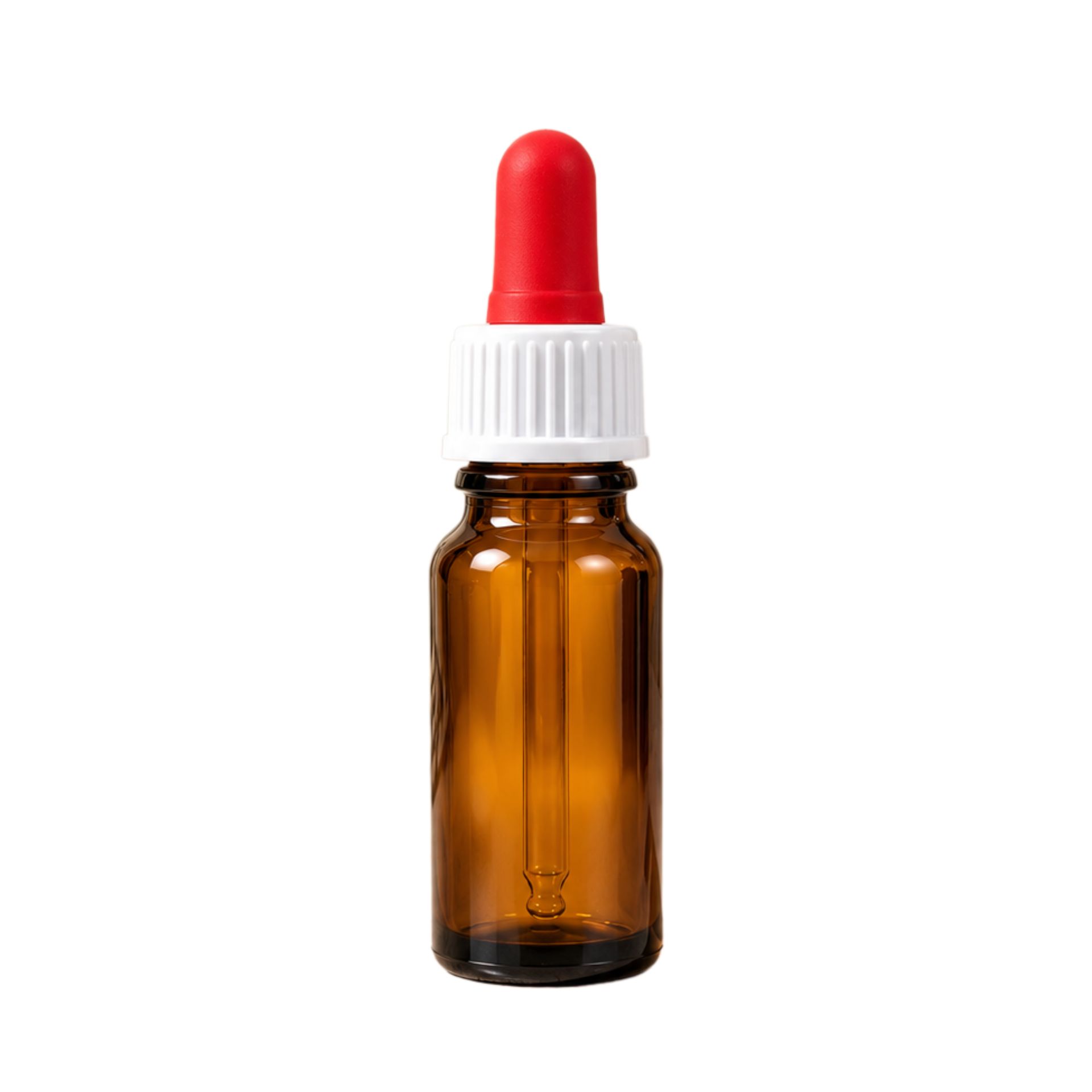 Braune Pipettenflasche 10 ml als Dosierflasche ideal für Flüssigkeiten und ätherische Öle.