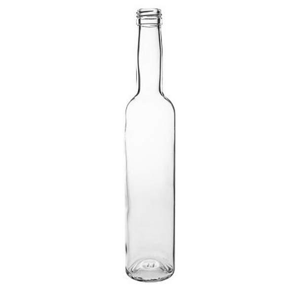 Leere Glasflasche 350 ml für Likör Saft Wasser Öl mit Schraubdeckel kaufen 