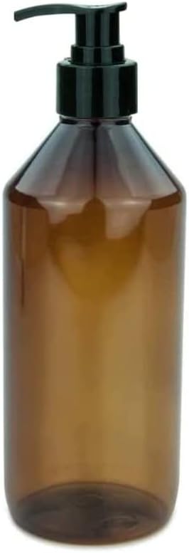 Seifenspender  500 ml braun Lotionspender PET Kunststoff